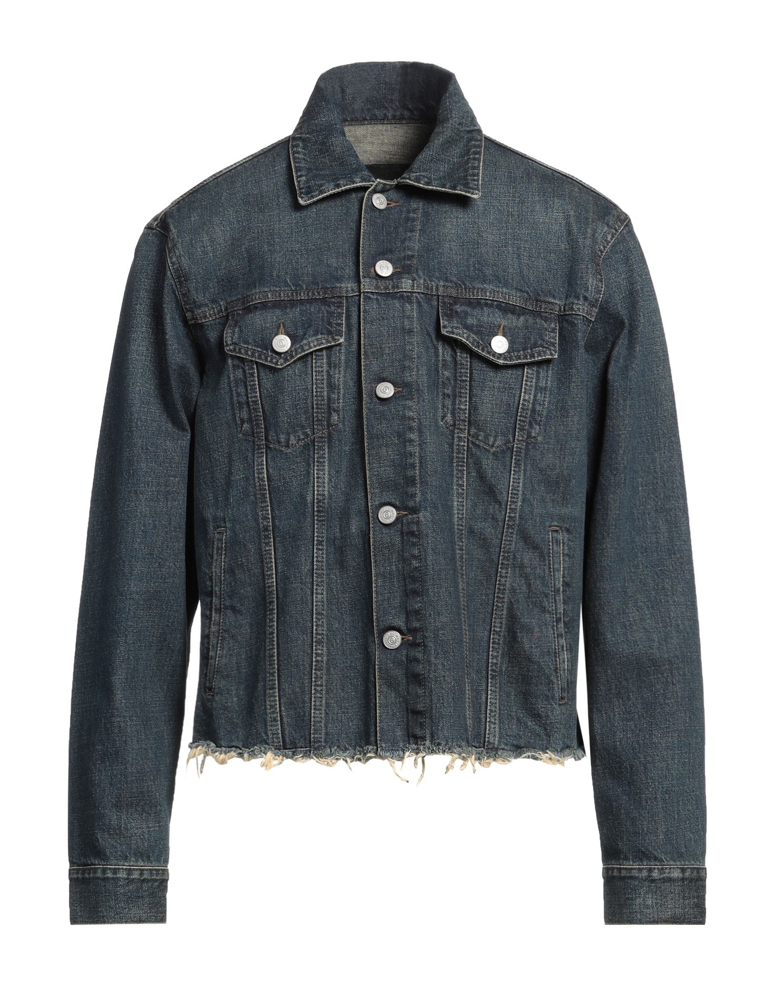 MM6 MAISON MARGIELA Jeansjacke/-mantel Herren Blau MM6 MAISON MARGIELA Jeansjacke/-mantel Herren Blau von MM6 MAISON MARGIELA