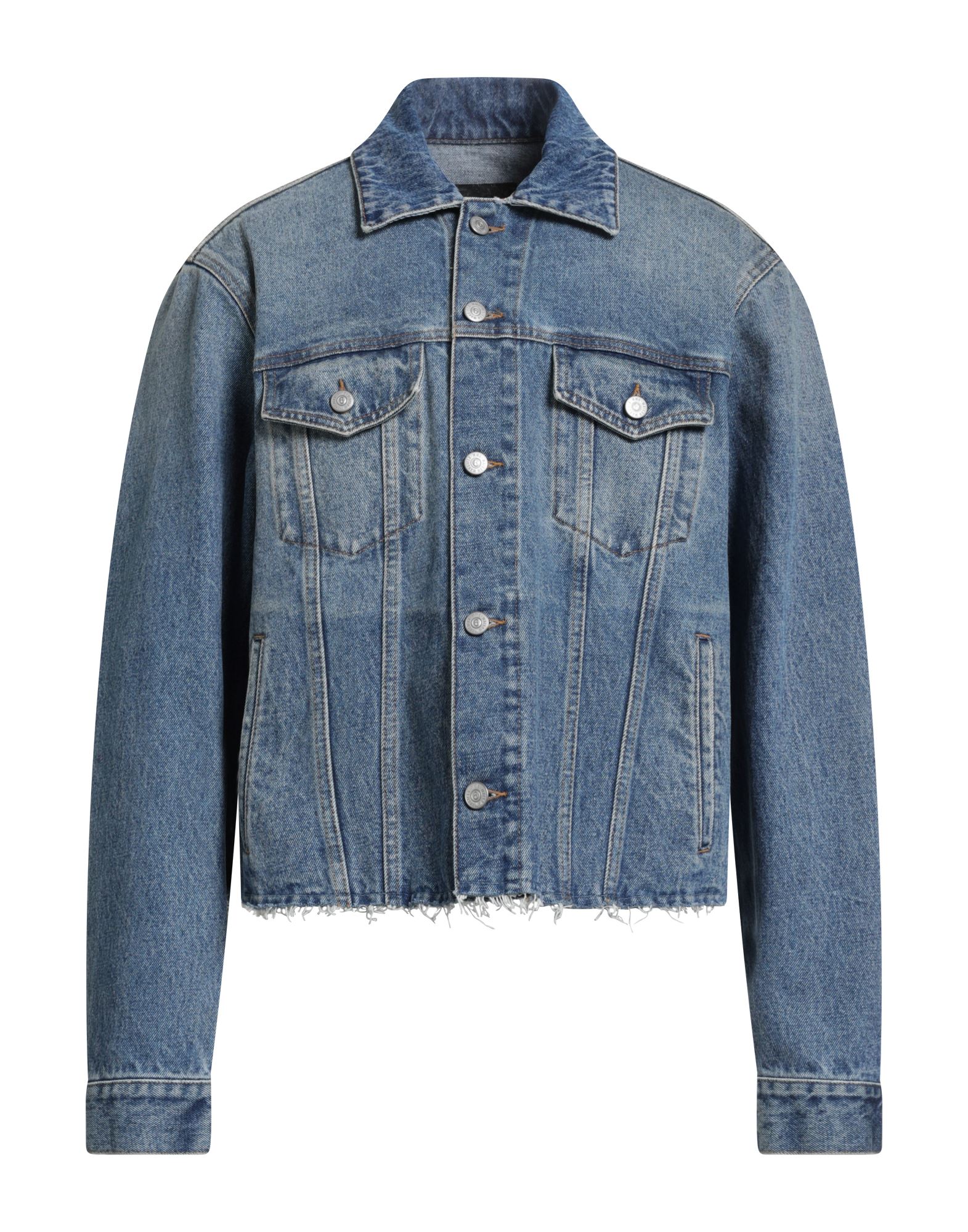 MM6 MAISON MARGIELA Jeansjacke/-mantel Herren Blau von MM6 MAISON MARGIELA