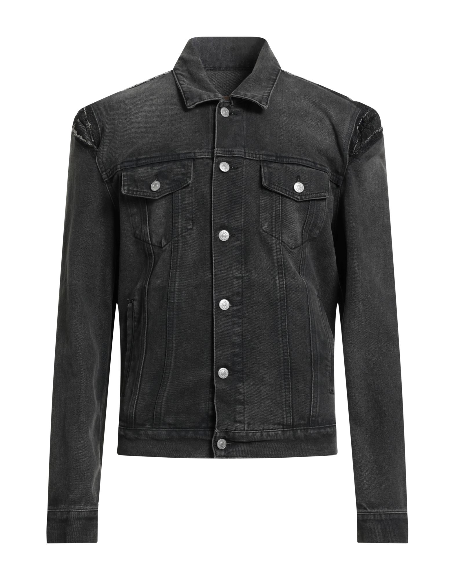 MM6 MAISON MARGIELA Jeansjacke/-mantel Herren Schwarz von MM6 MAISON MARGIELA