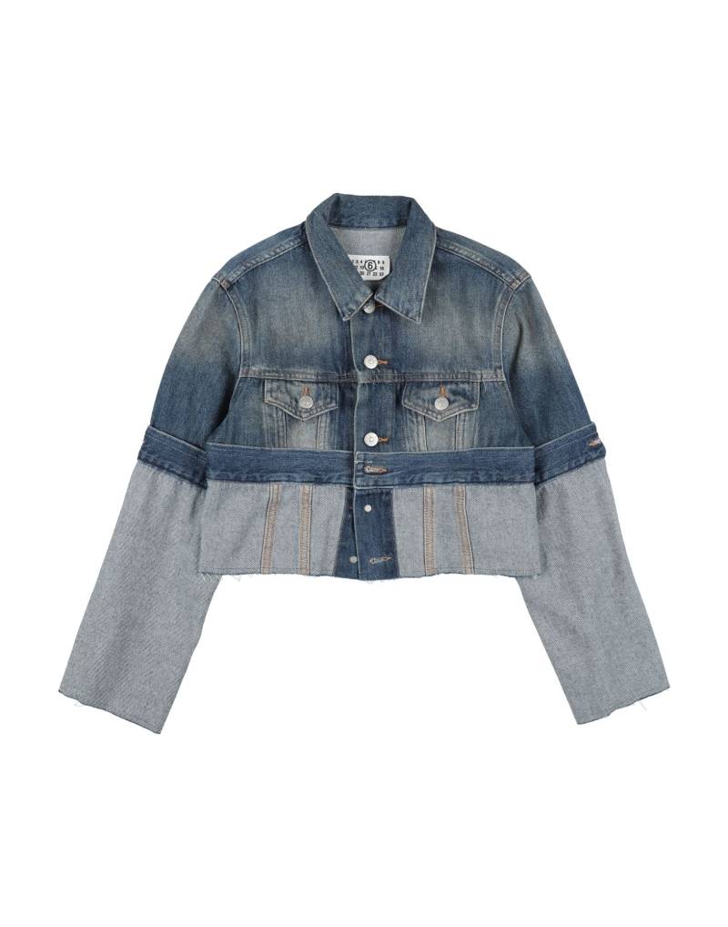 MM6 MAISON MARGIELA Jeansjacke/-mantel Kinder Blau von MM6 MAISON MARGIELA