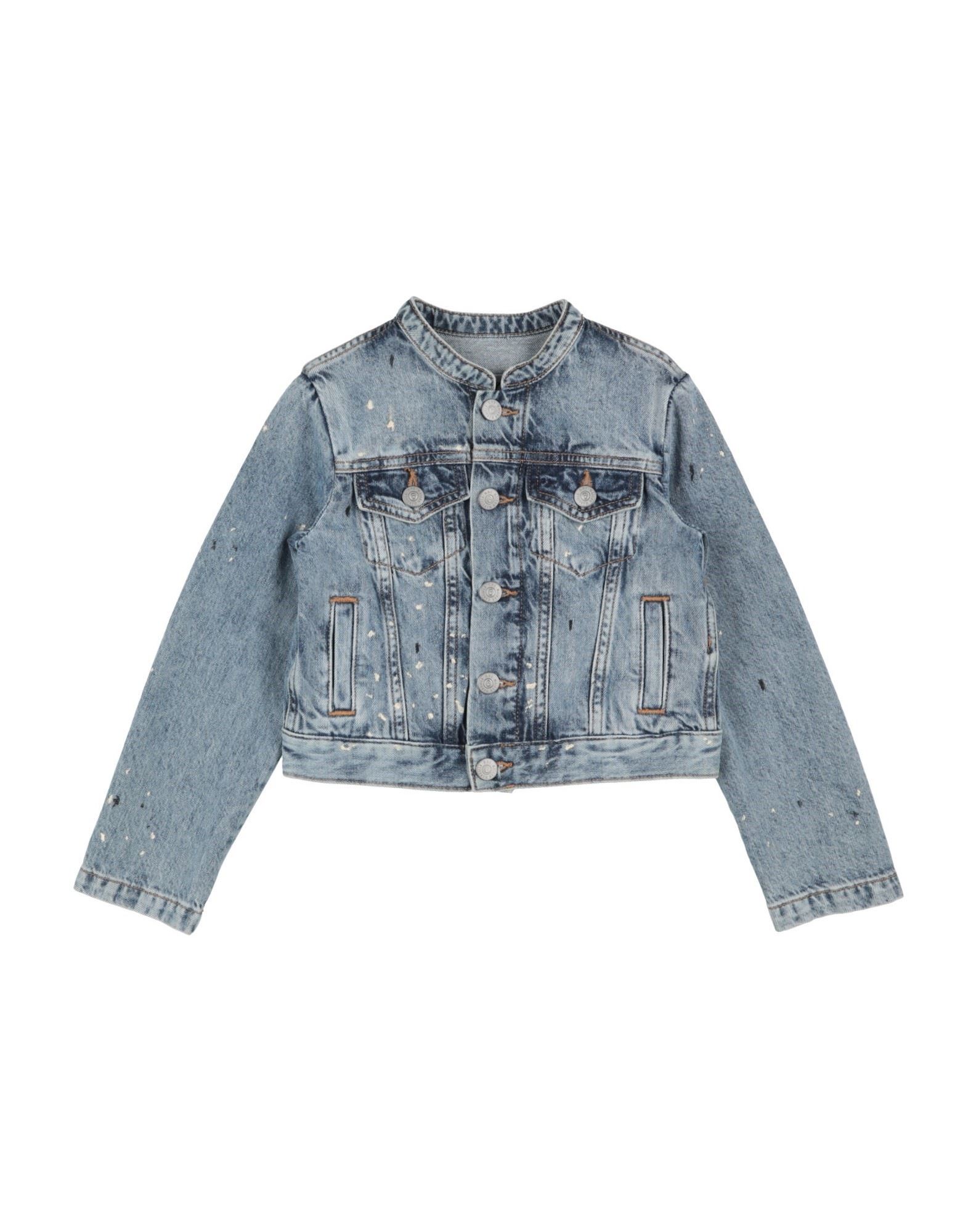 MM6 MAISON MARGIELA Jeansjacke/-mantel Kinder Blau MM6 MAISON MARGIELA Jeansjacke/-mantel Kinder Blau von MM6 MAISON MARGIELA