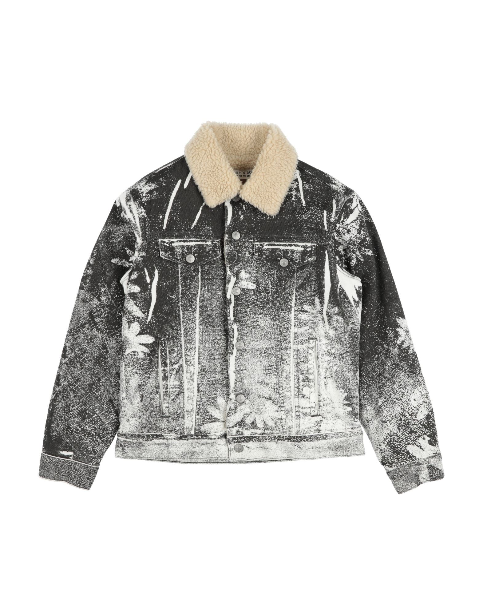 MM6 MAISON MARGIELA Jeansjacke/-mantel Kinder Braungrau MM6 MAISON MARGIELA Jeansjacke/-mantel Kinder Braungrau von MM6 MAISON MARGIELA