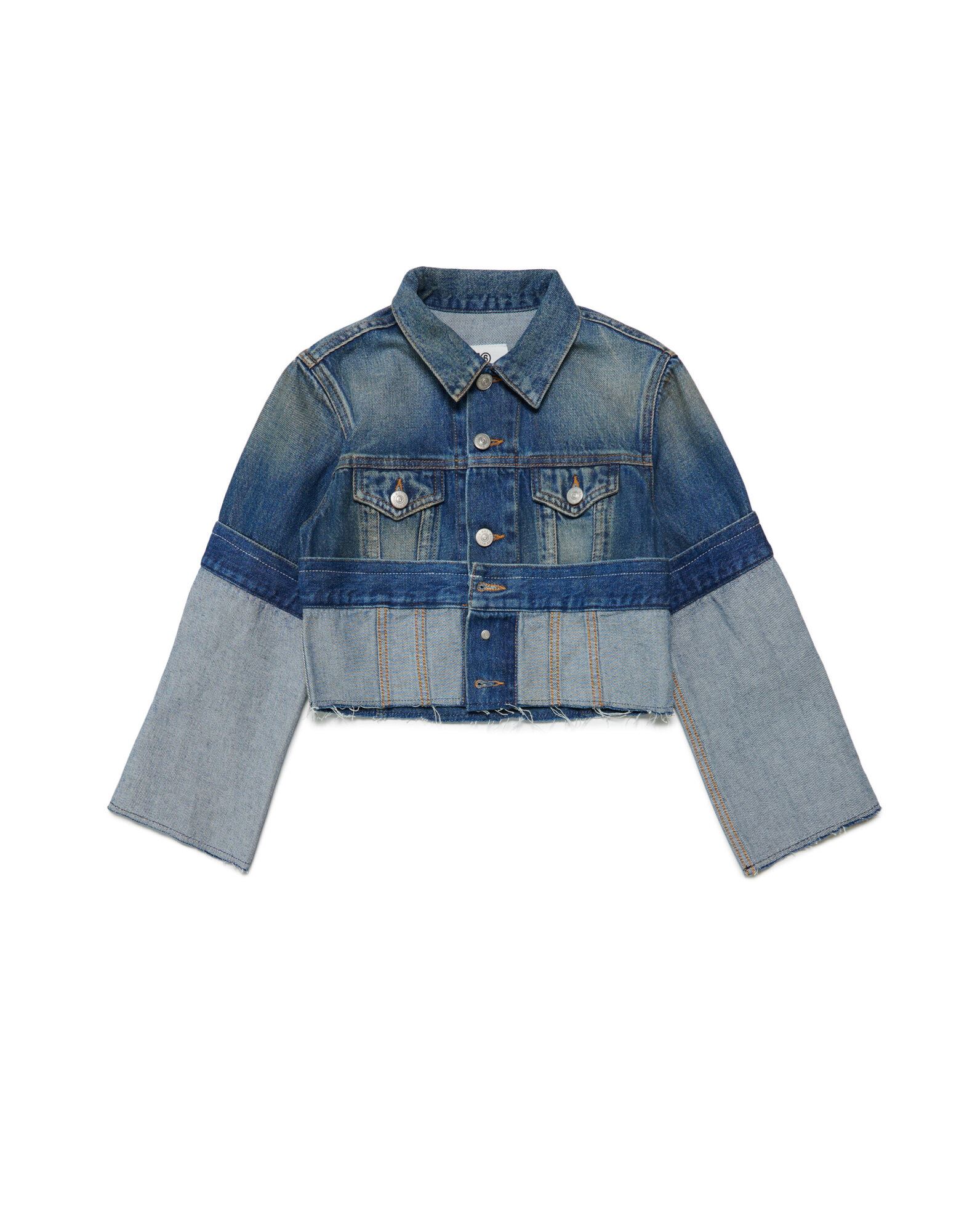 MM6 MAISON MARGIELA Jeansjacke/-mantel Kinder Himmelblau von MM6 MAISON MARGIELA