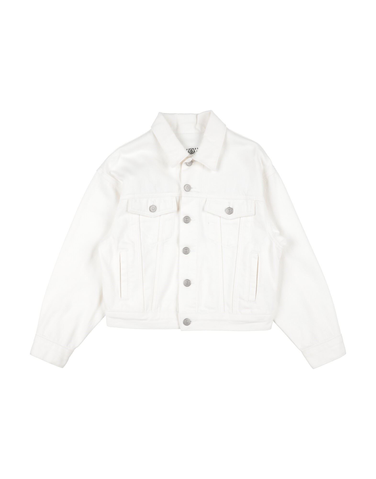 MM6 MAISON MARGIELA Jeansjacke/-mantel Kinder Weiß MM6 MAISON MARGIELA Jeansjacke/-mantel Kinder Weiß von MM6 MAISON MARGIELA