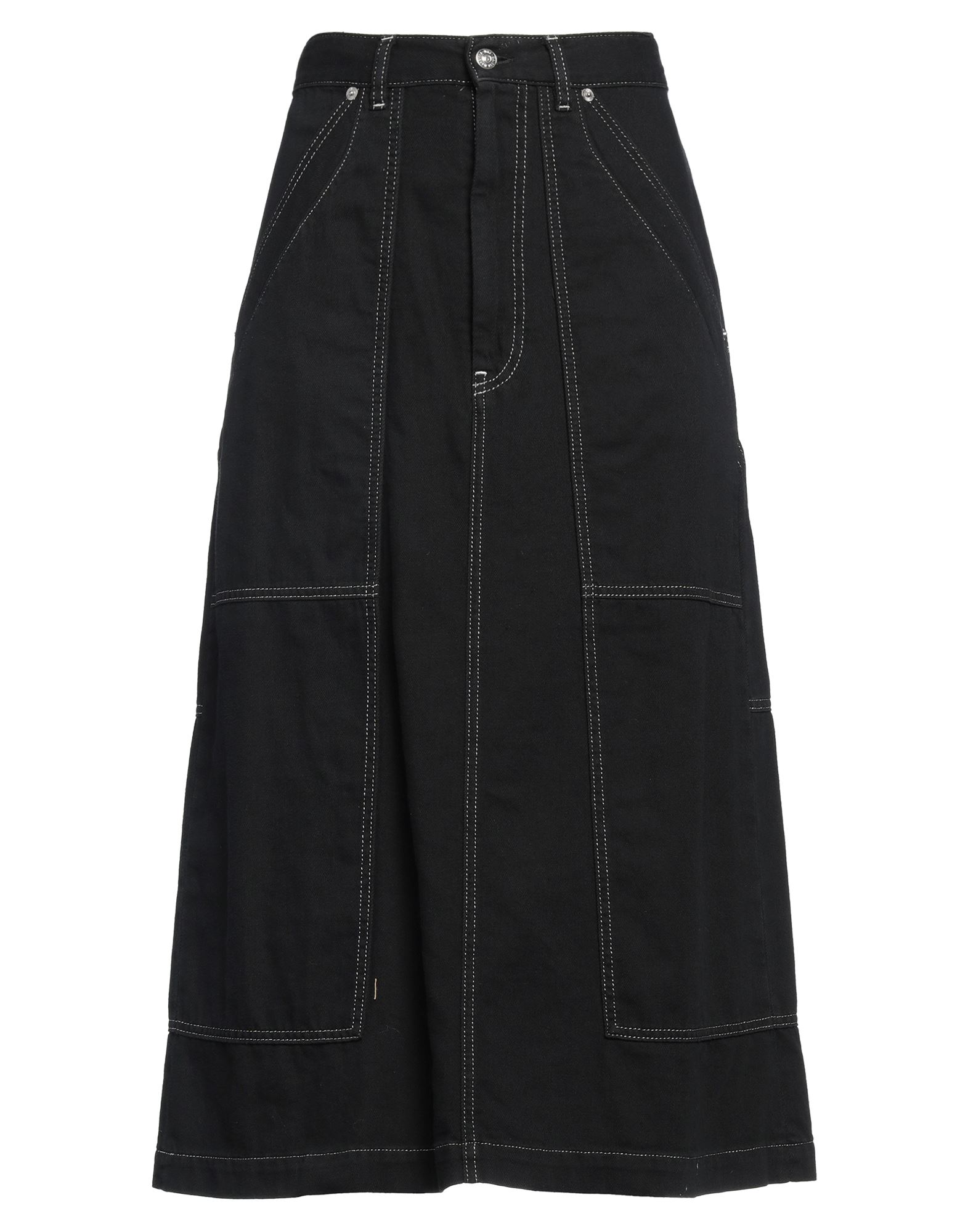 MM6 MAISON MARGIELA Jeansrock Damen Schwarz MM6 MAISON MARGIELA Jeansrock Damen Schwarz von MM6 MAISON MARGIELA