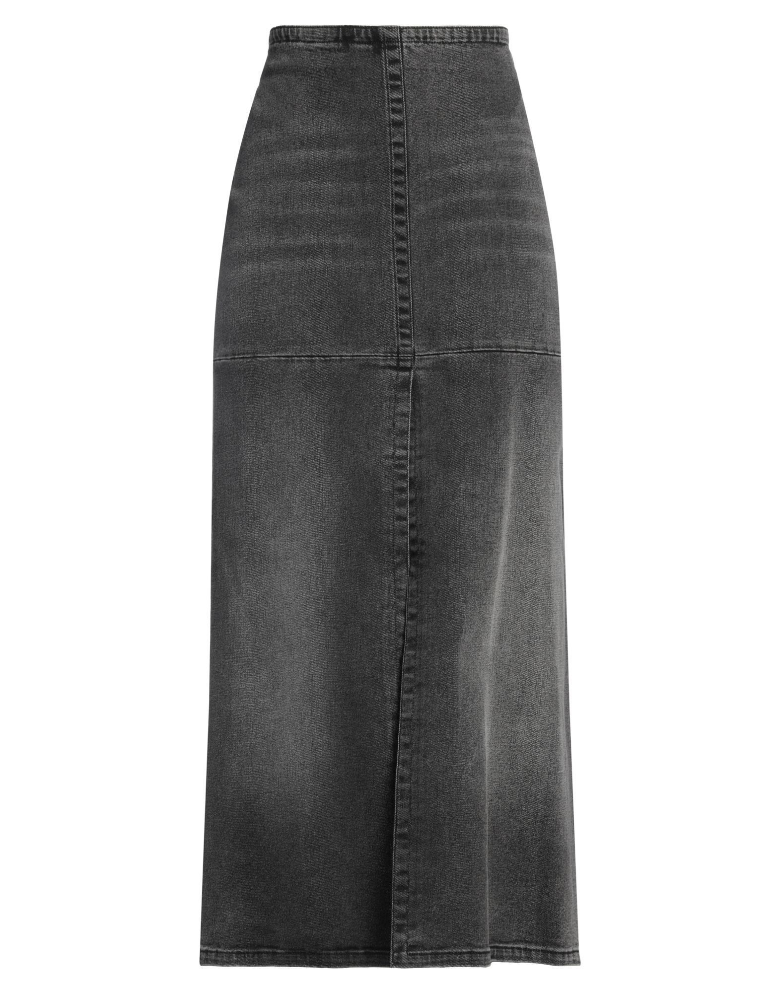 MM6 MAISON MARGIELA Jeansrock Damen Schwarz MM6 MAISON MARGIELA Jeansrock Damen Schwarz von MM6 MAISON MARGIELA