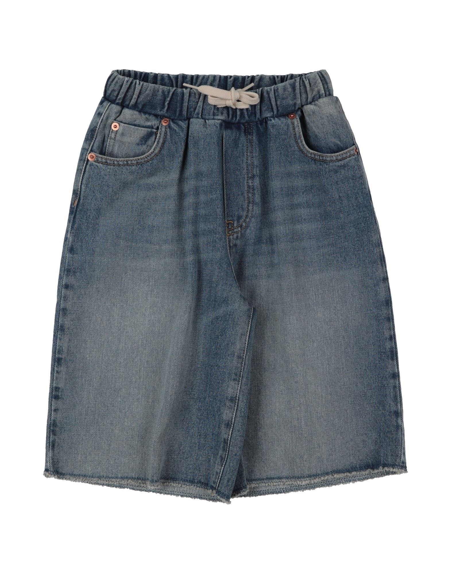 MM6 MAISON MARGIELA Jeansshorts Kinder Blau von MM6 MAISON MARGIELA