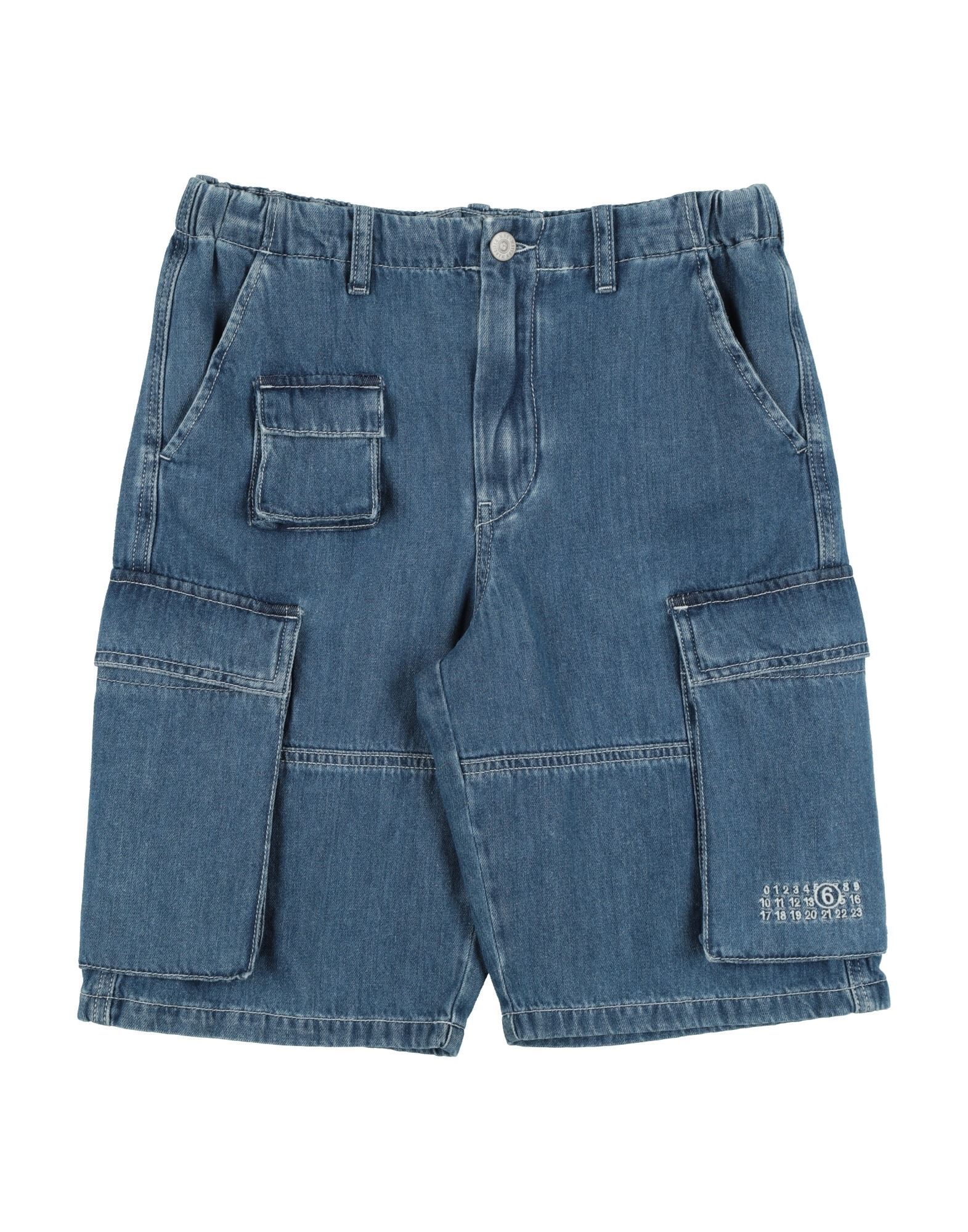 MM6 MAISON MARGIELA Jeansshorts Kinder Blau von MM6 MAISON MARGIELA