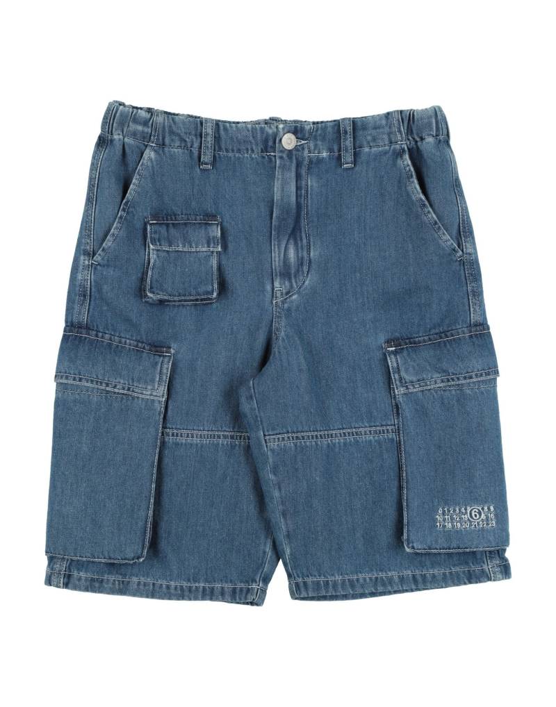 MM6 MAISON MARGIELA Jeansshorts Kinder Blau von MM6 MAISON MARGIELA