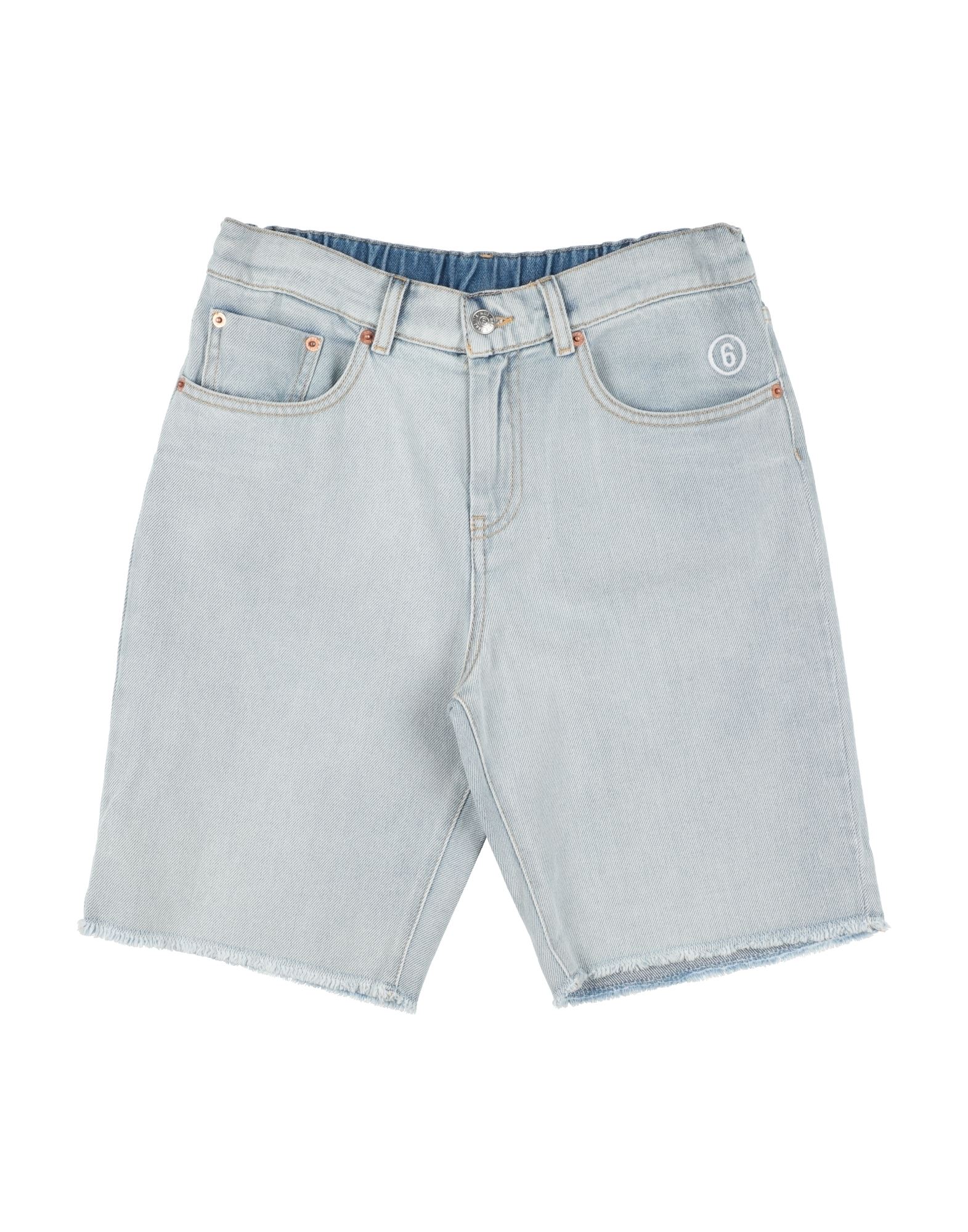 MM6 MAISON MARGIELA Jeansshorts Kinder Blau von MM6 MAISON MARGIELA