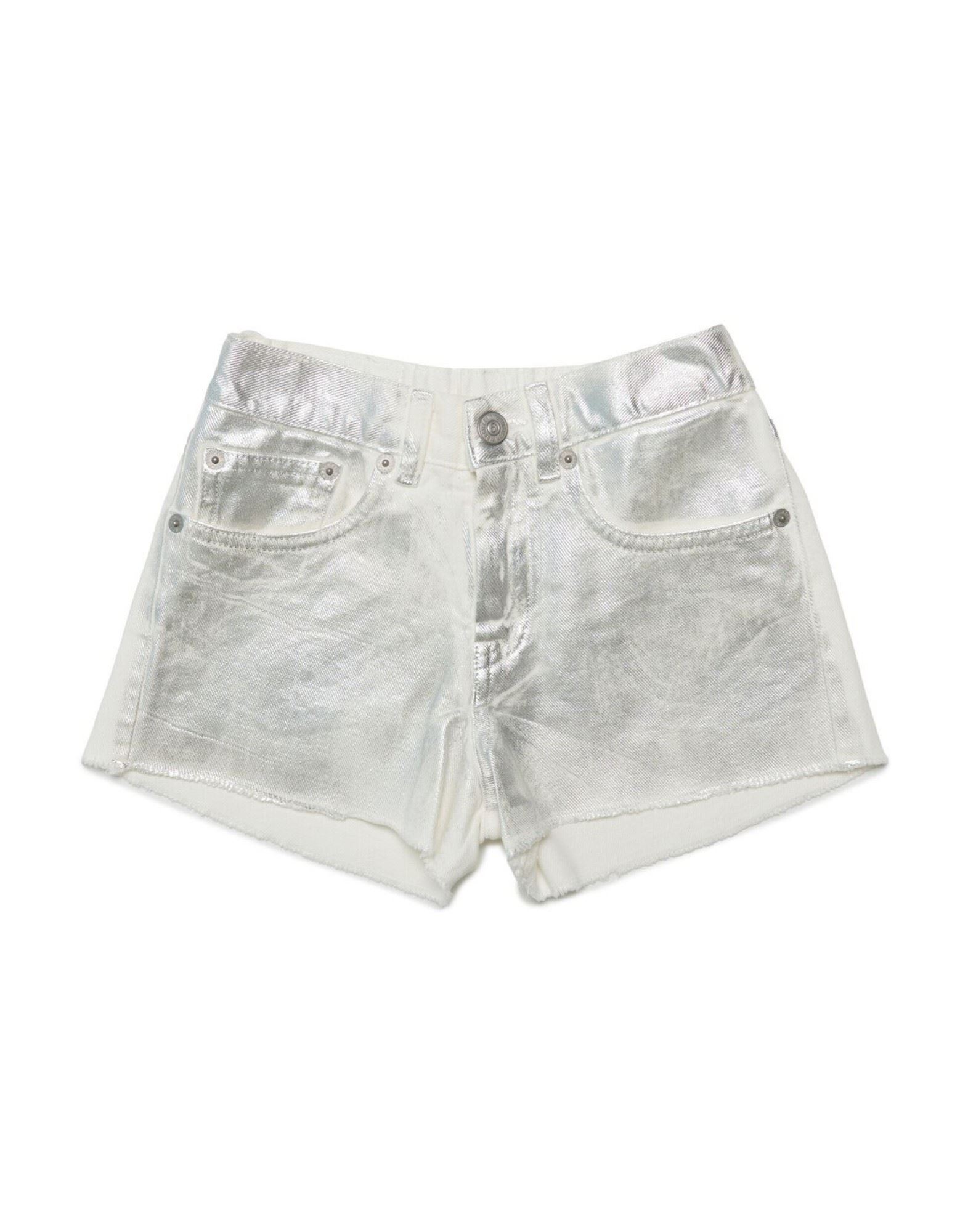 MM6 MAISON MARGIELA Jeansshorts Kinder Off white von MM6 MAISON MARGIELA