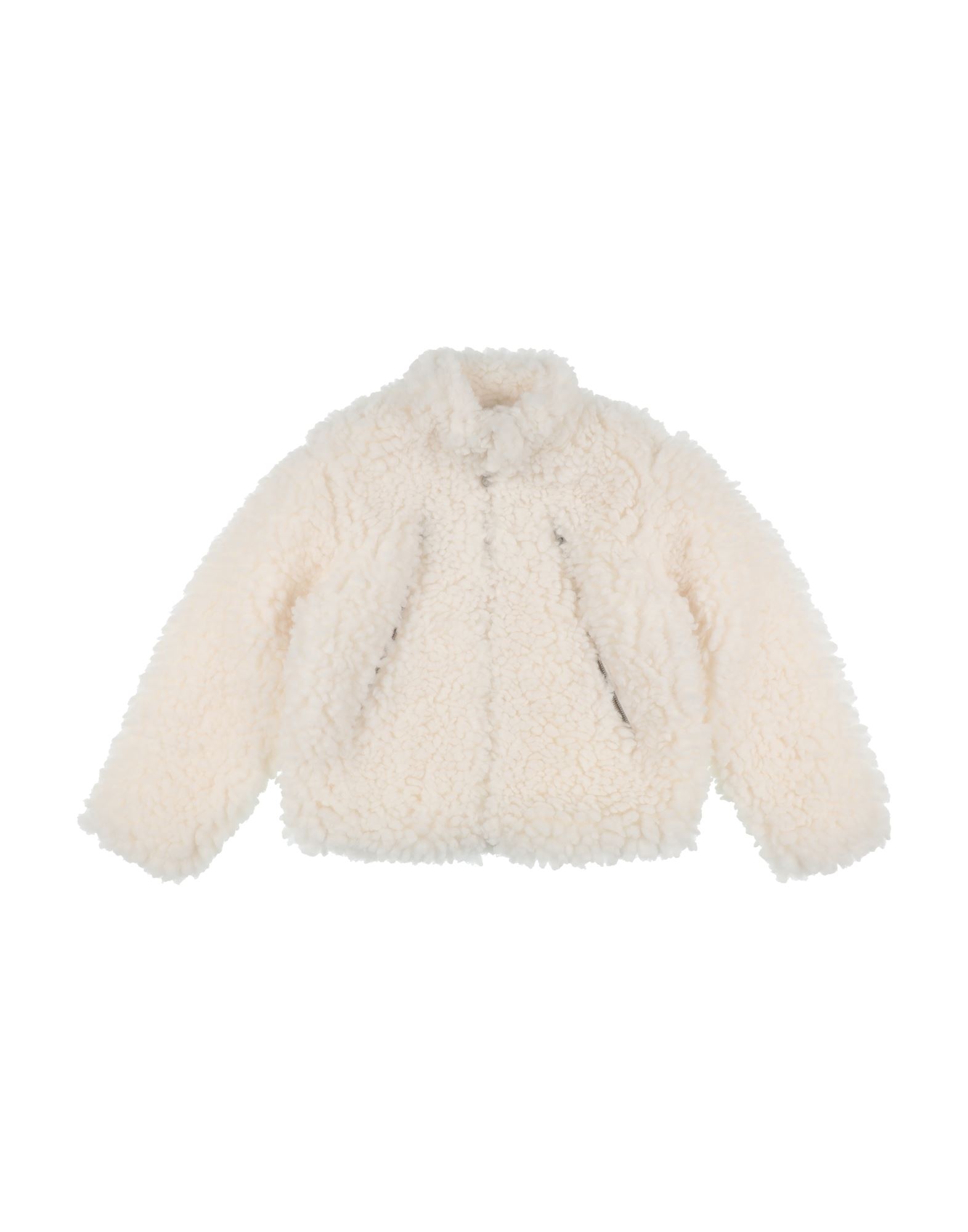 MM6 MAISON MARGIELA Shearling- & Kunstfell Kinder Off white von MM6 MAISON MARGIELA