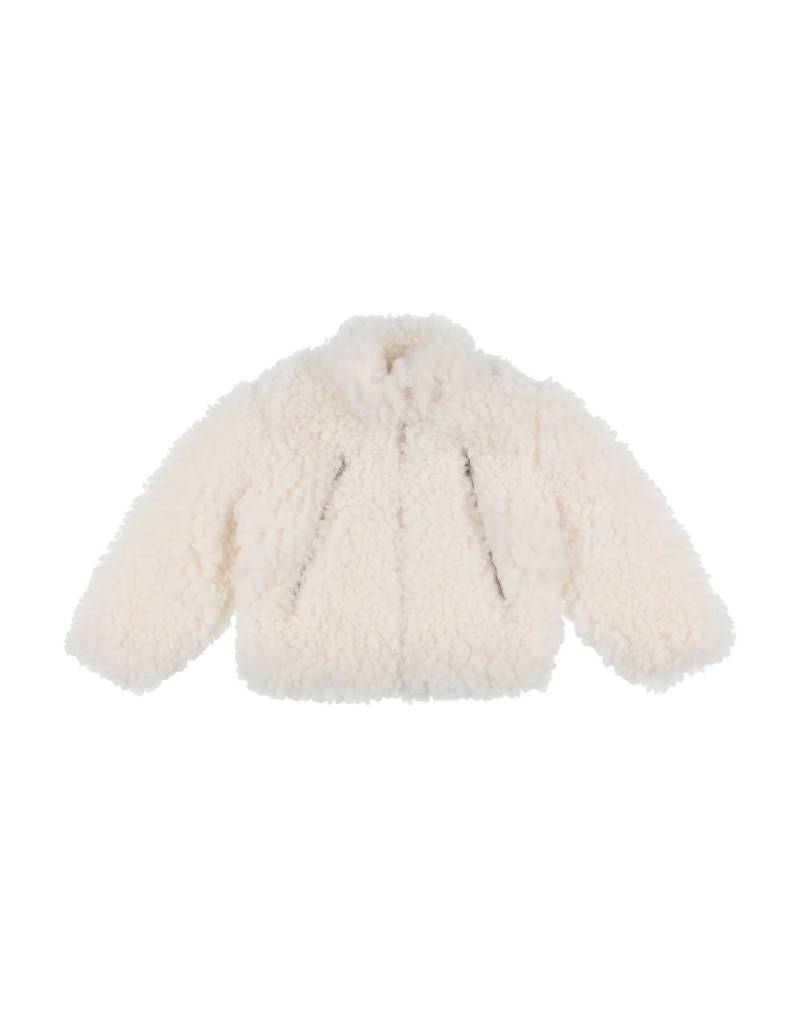 MM6 MAISON MARGIELA Shearling- & Kunstfell Kinder Off white von MM6 MAISON MARGIELA