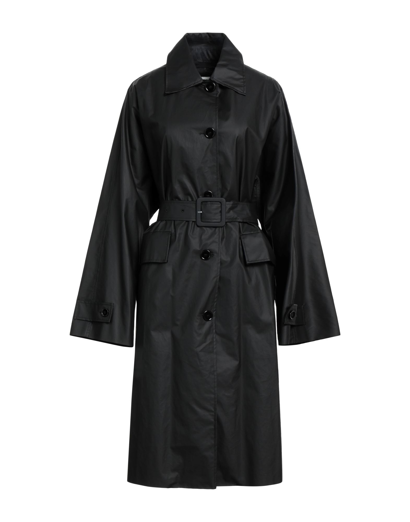 MM6 MAISON MARGIELA Jacke, Mantel & Trenchcoat Damen Schwarz von MM6 MAISON MARGIELA