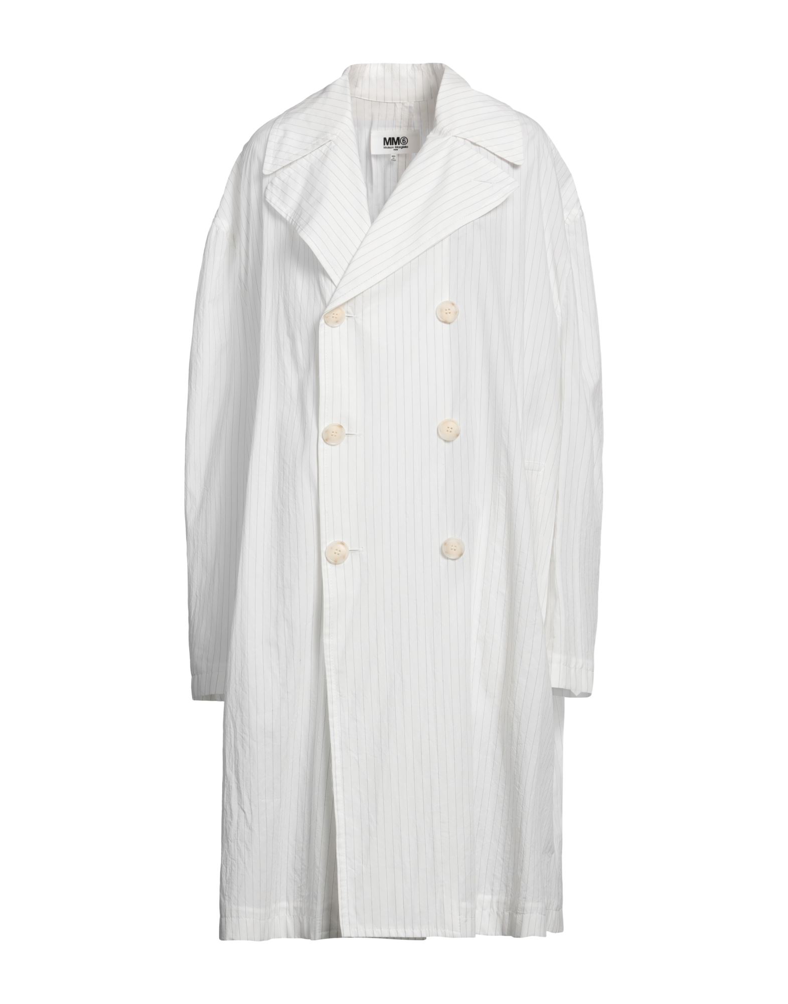 MM6 MAISON MARGIELA Jacke, Mantel & Trenchcoat Damen Weiß von MM6 MAISON MARGIELA