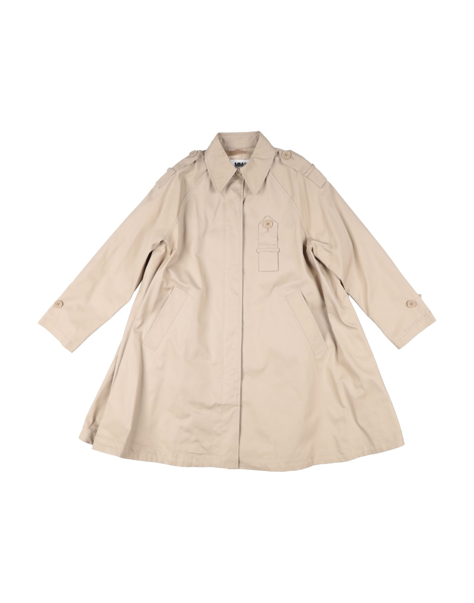 MM6 MAISON MARGIELA Jacke, Mantel & Trenchcoat Kinder Beige von MM6 MAISON MARGIELA