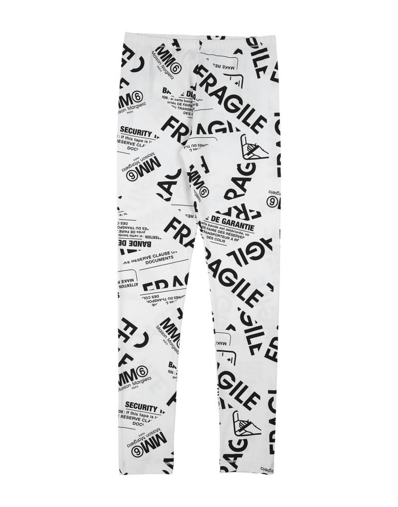 MM6 MAISON MARGIELA Leggings Kinder Weiß von MM6 MAISON MARGIELA