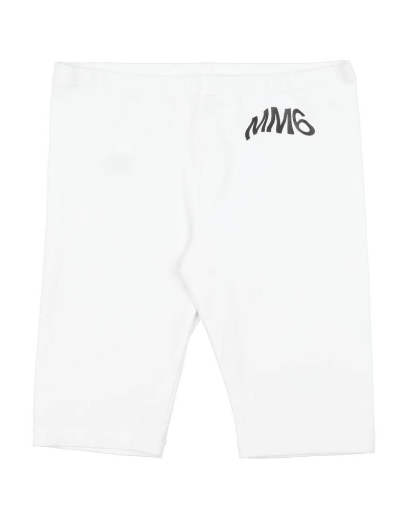 MM6 MAISON MARGIELA Leggings Kinder Weiß von MM6 MAISON MARGIELA