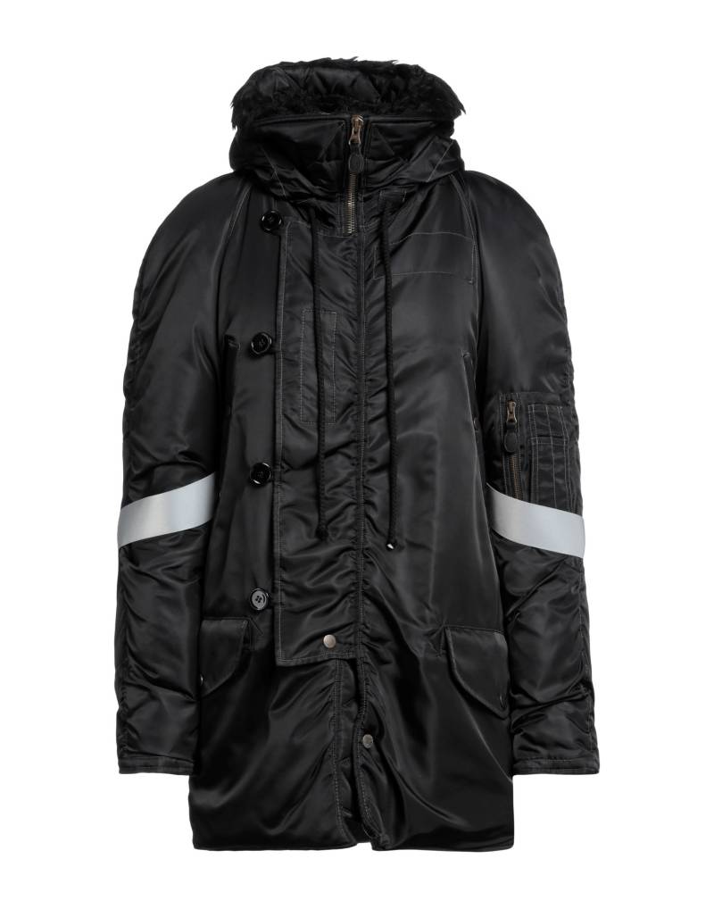 MM6 MAISON MARGIELA Mantel Damen Schwarz von MM6 MAISON MARGIELA