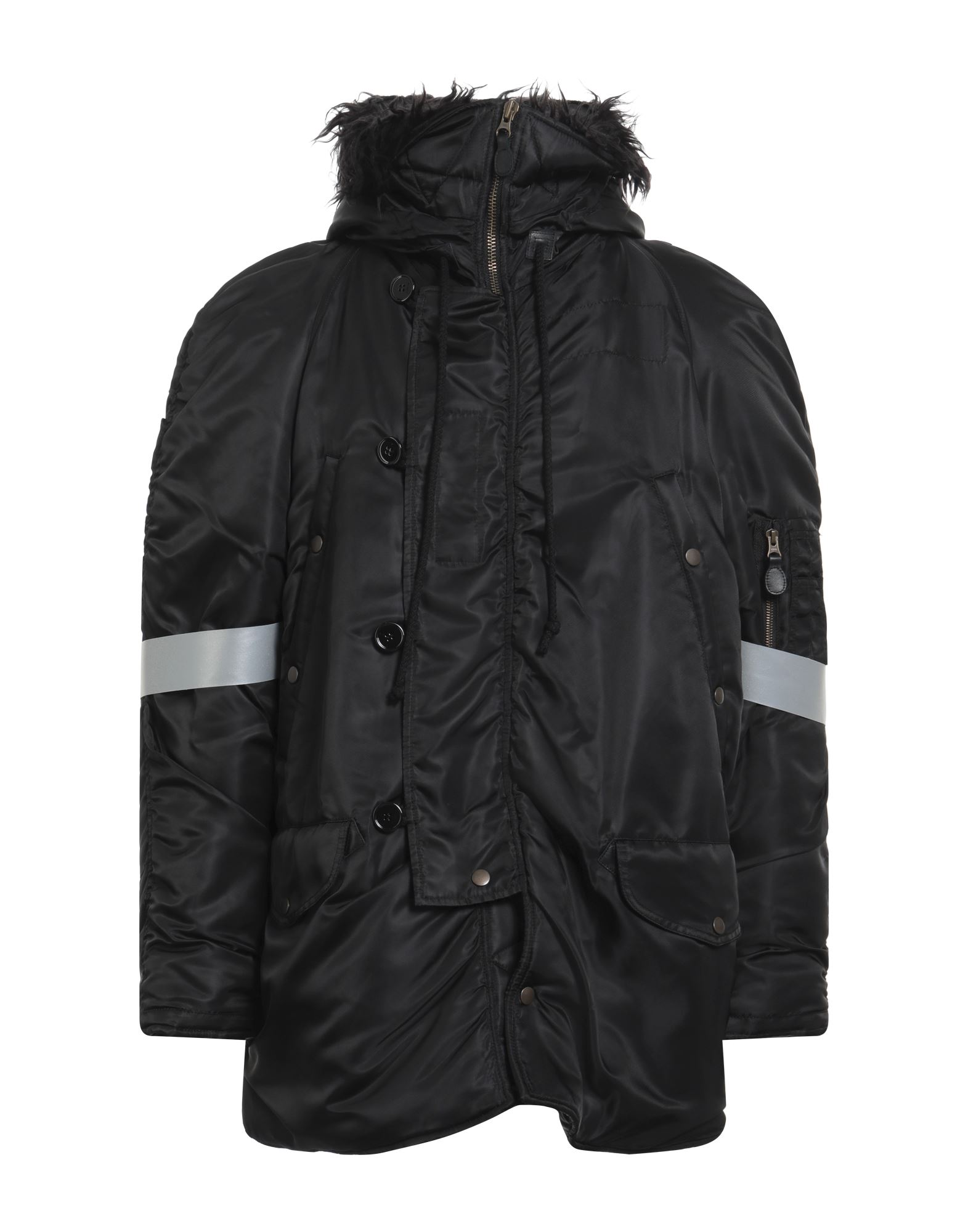 MM6 MAISON MARGIELA Mantel Herren Schwarz MM6 MAISON MARGIELA Mantel Herren Schwarz von MM6 MAISON MARGIELA