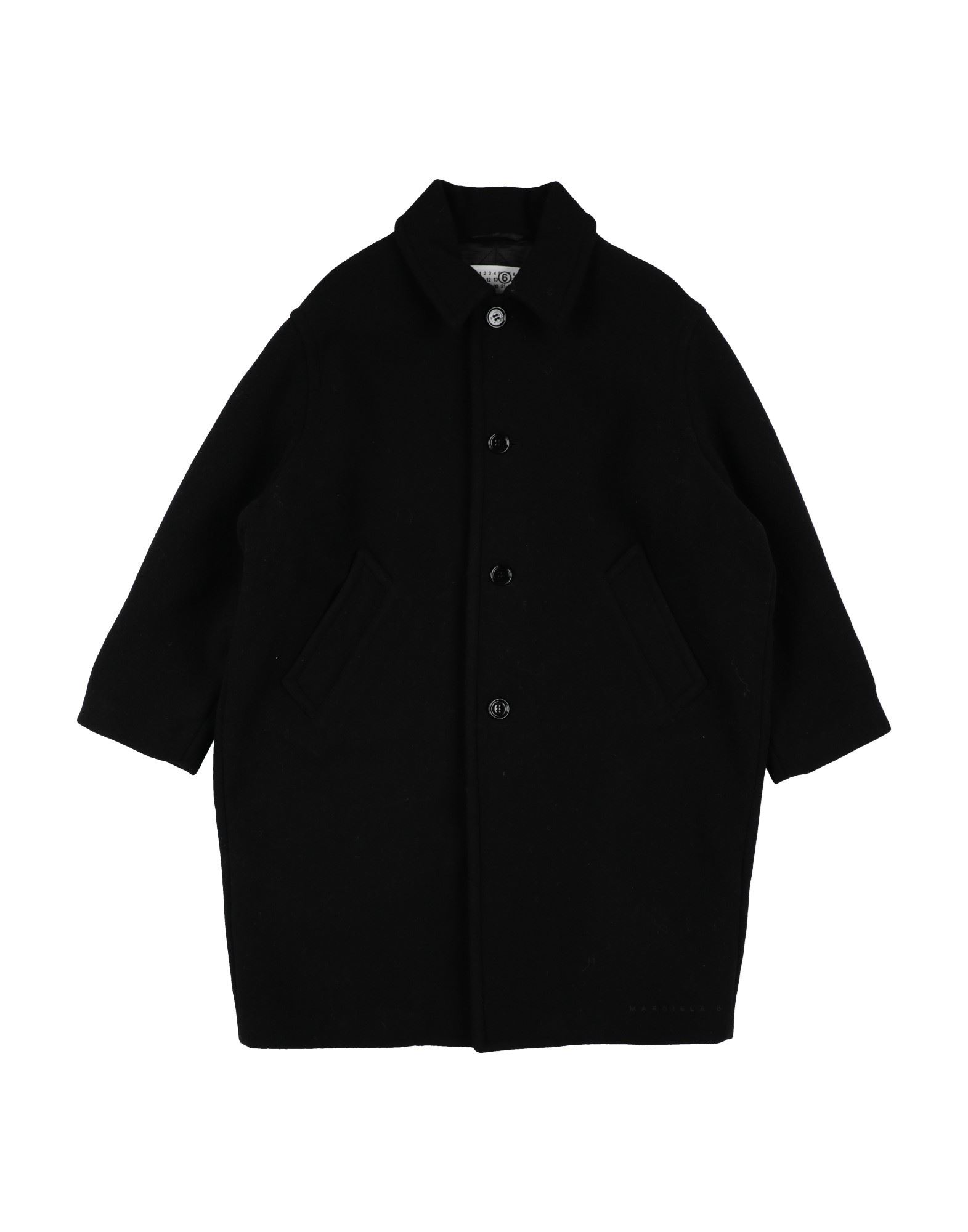 MM6 MAISON MARGIELA Mantel Kinder Schwarz von MM6 MAISON MARGIELA