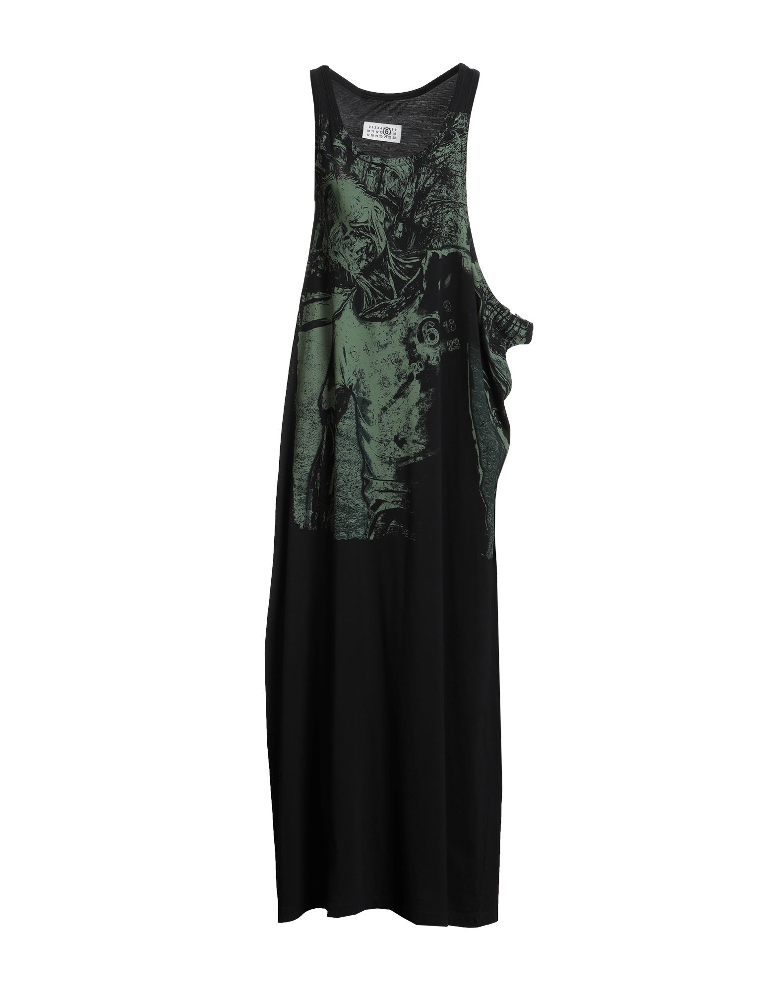 MM6 MAISON MARGIELA Maxi-kleid Damen Schwarz MM6 MAISON MARGIELA Maxi-kleid Damen Schwarz von MM6 MAISON MARGIELA