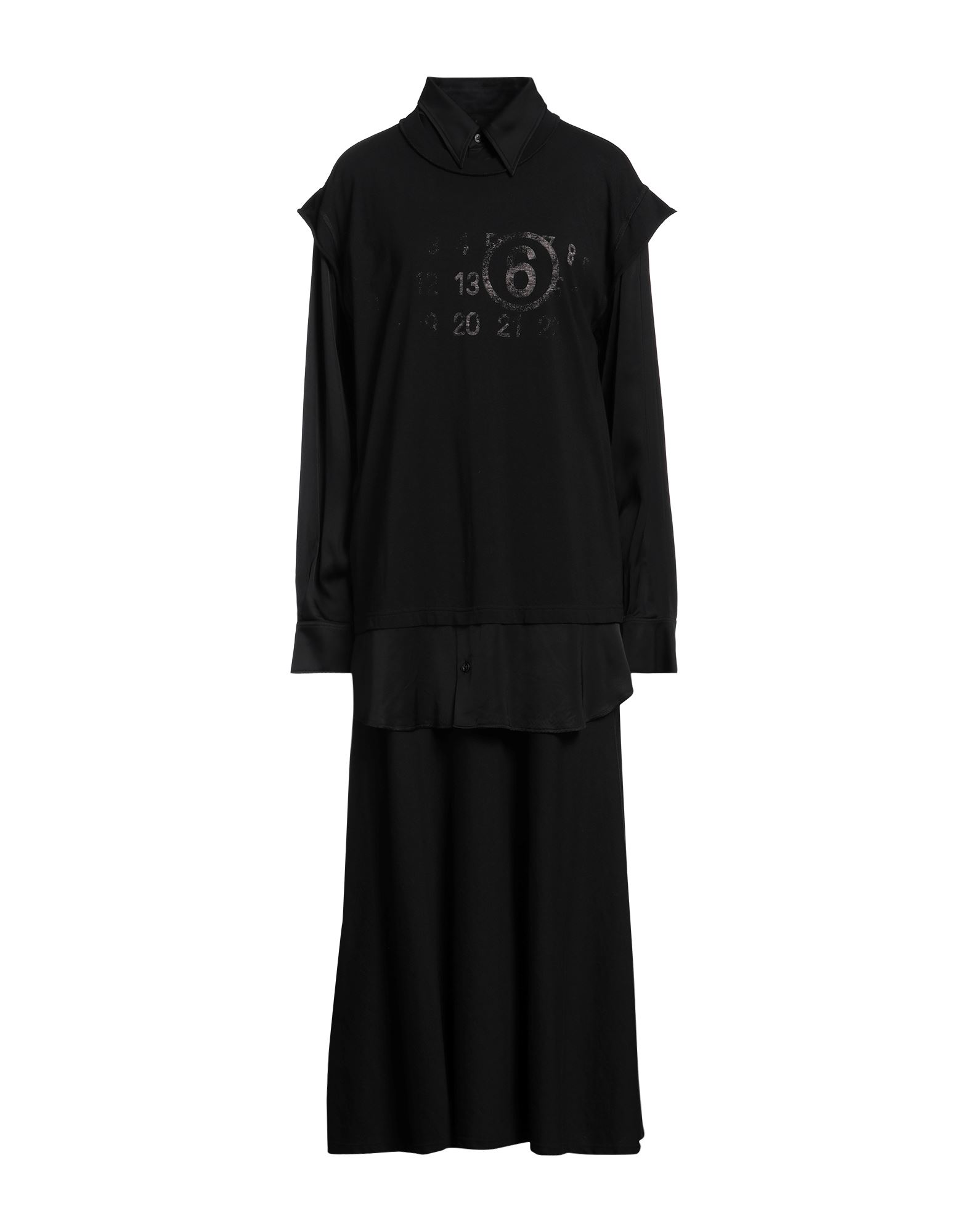 MM6 MAISON MARGIELA Maxi-kleid Damen Schwarz von MM6 MAISON MARGIELA