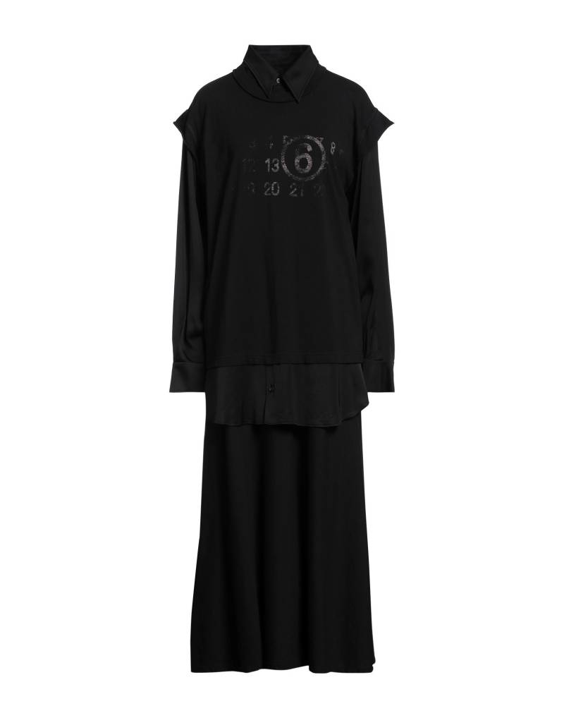 MM6 MAISON MARGIELA Maxi-kleid Damen Schwarz von MM6 MAISON MARGIELA