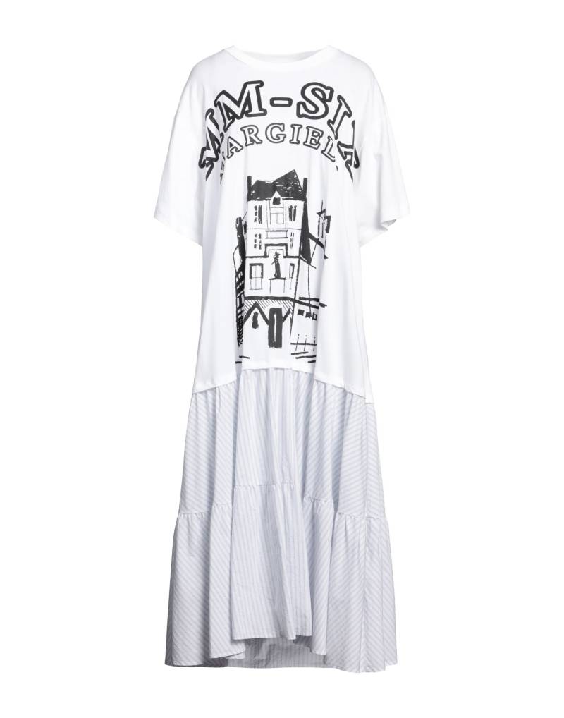 MM6 MAISON MARGIELA Maxi-kleid Damen Weiß von MM6 MAISON MARGIELA