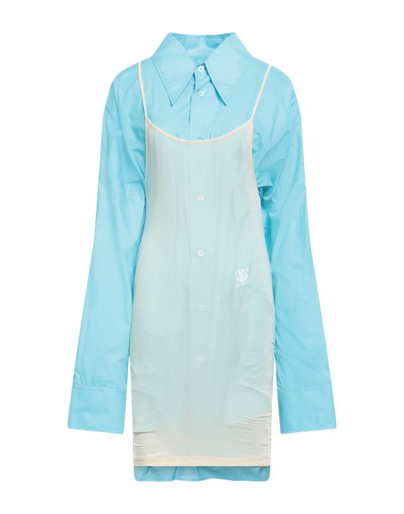 MM6 MAISON MARGIELA Midi-kleid Damen Azurblau von MM6 MAISON MARGIELA