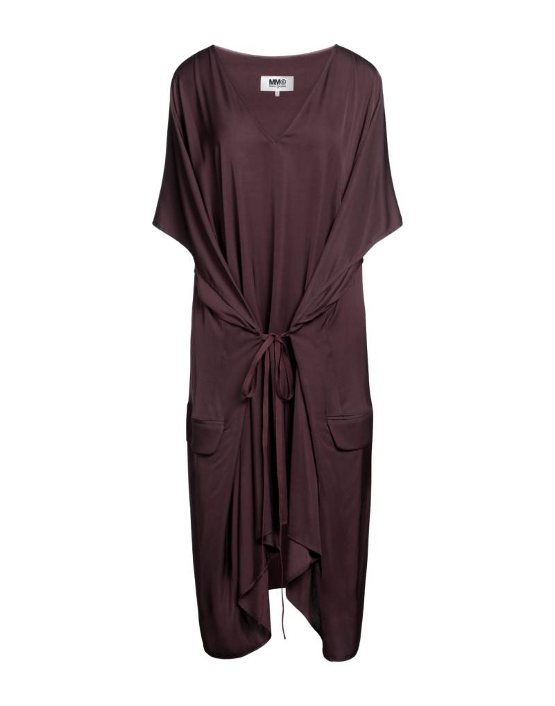 MM6 MAISON MARGIELA Midi-kleid Damen Dunkelviolett von MM6 MAISON MARGIELA