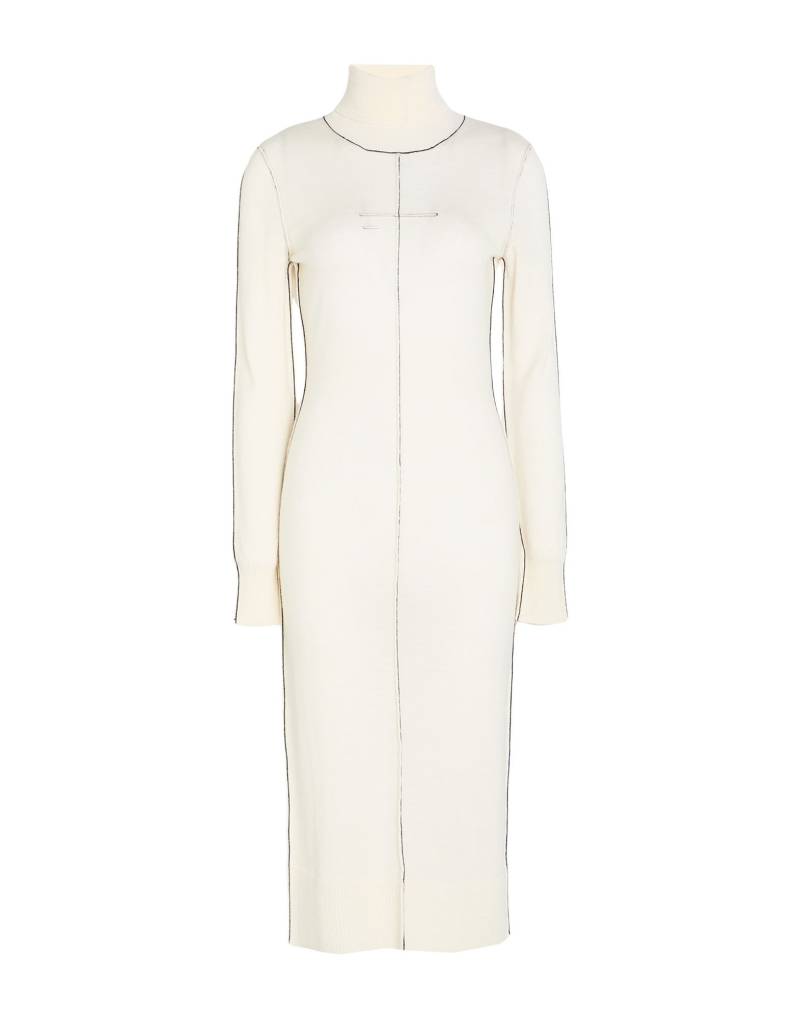 MM6 MAISON MARGIELA Midi-kleid Damen Elfenbein von MM6 MAISON MARGIELA