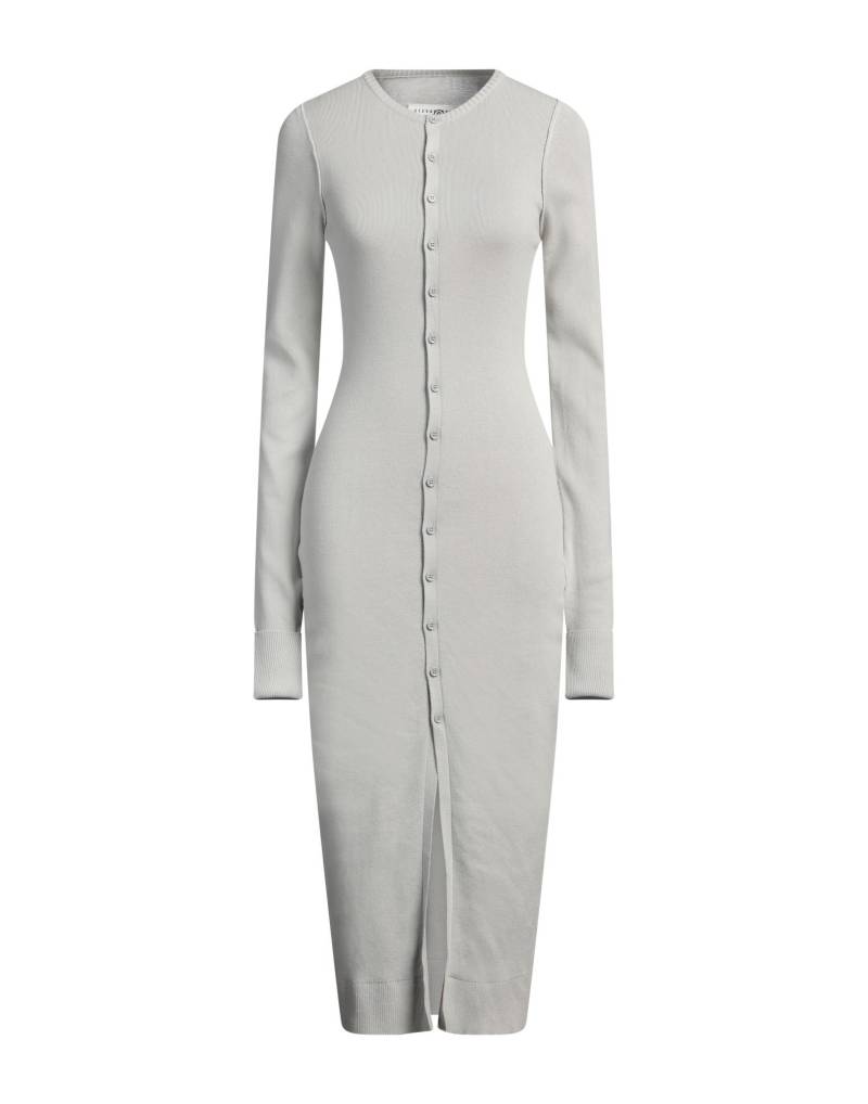 MM6 MAISON MARGIELA Midi-kleid Damen Hellgrau von MM6 MAISON MARGIELA