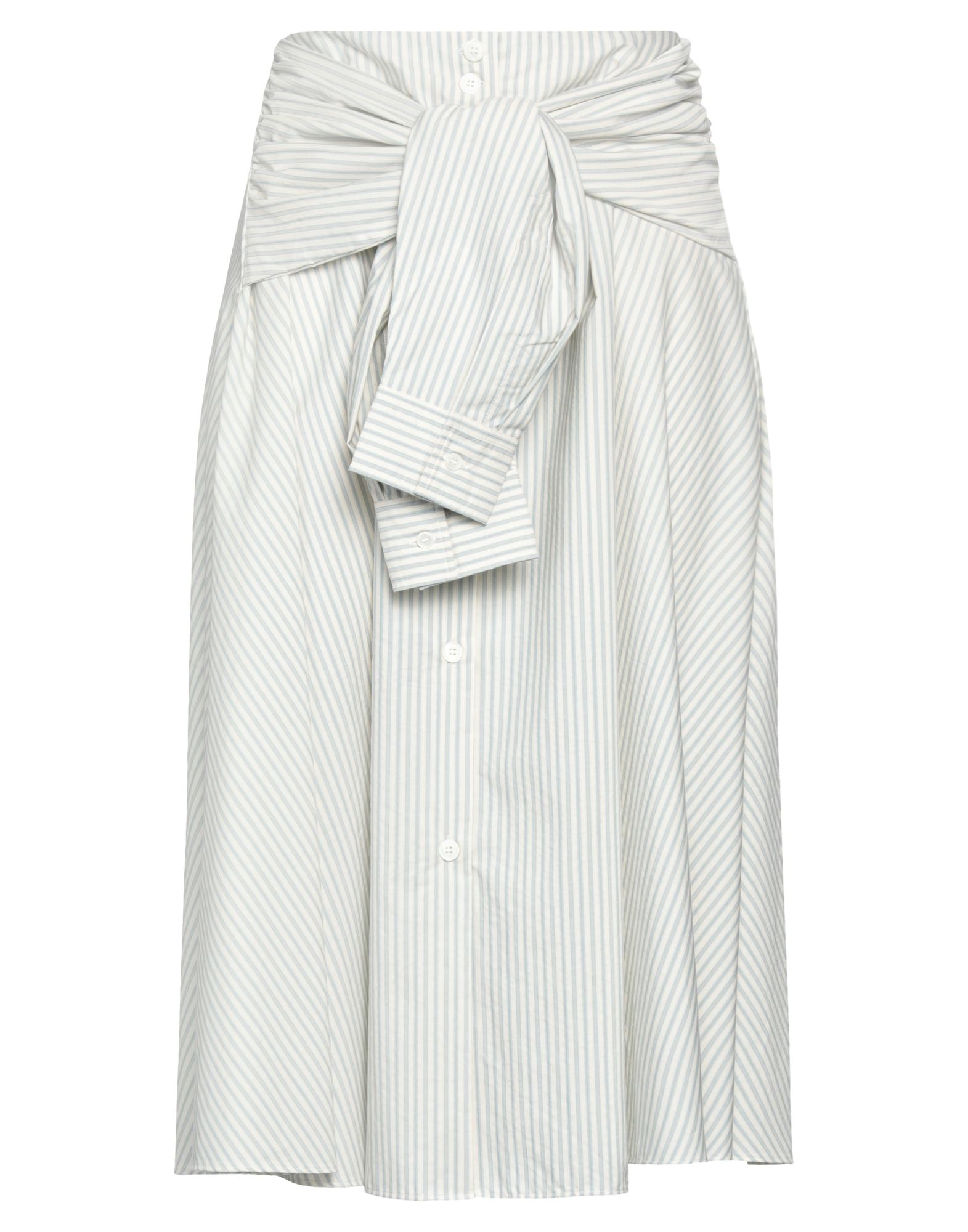 MM6 MAISON MARGIELA Midi-rock Damen Himmelblau MM6 MAISON MARGIELA Midi-rock Damen Himmelblau von MM6 MAISON MARGIELA