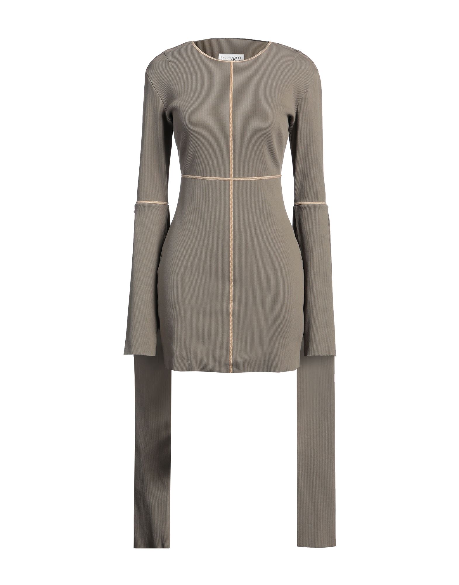 MM6 MAISON MARGIELA Mini-kleid Damen Grau MM6 MAISON MARGIELA Mini-kleid Damen Grau von MM6 MAISON MARGIELA