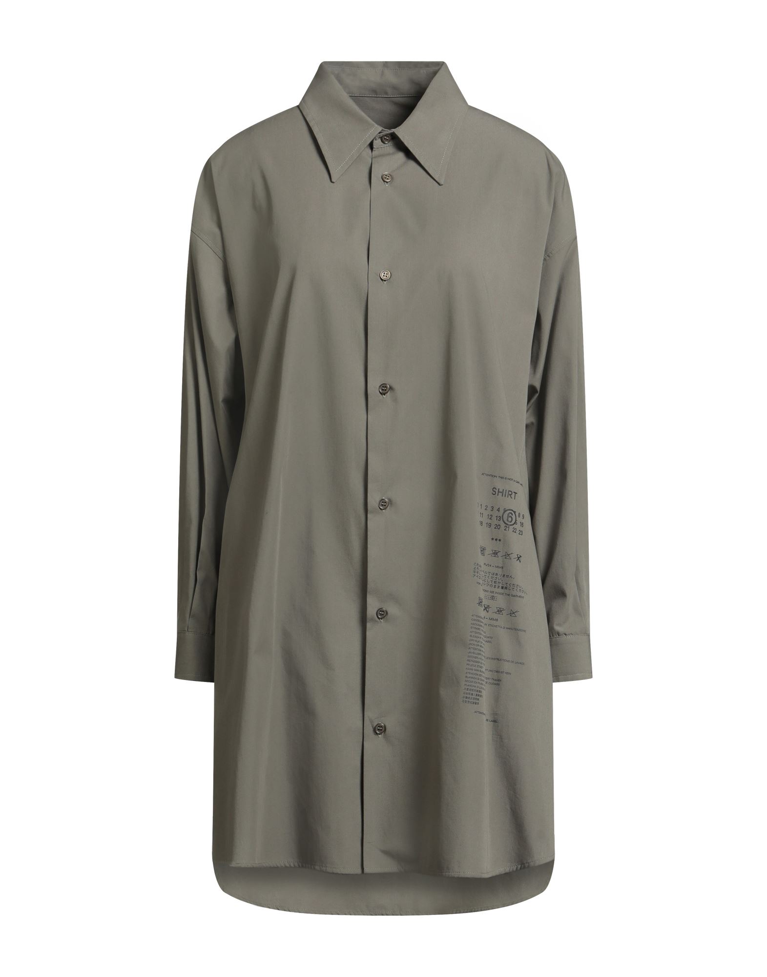 MM6 MAISON MARGIELA Mini-kleid Damen Khaki MM6 MAISON MARGIELA Mini-kleid Damen Khaki von MM6 MAISON MARGIELA
