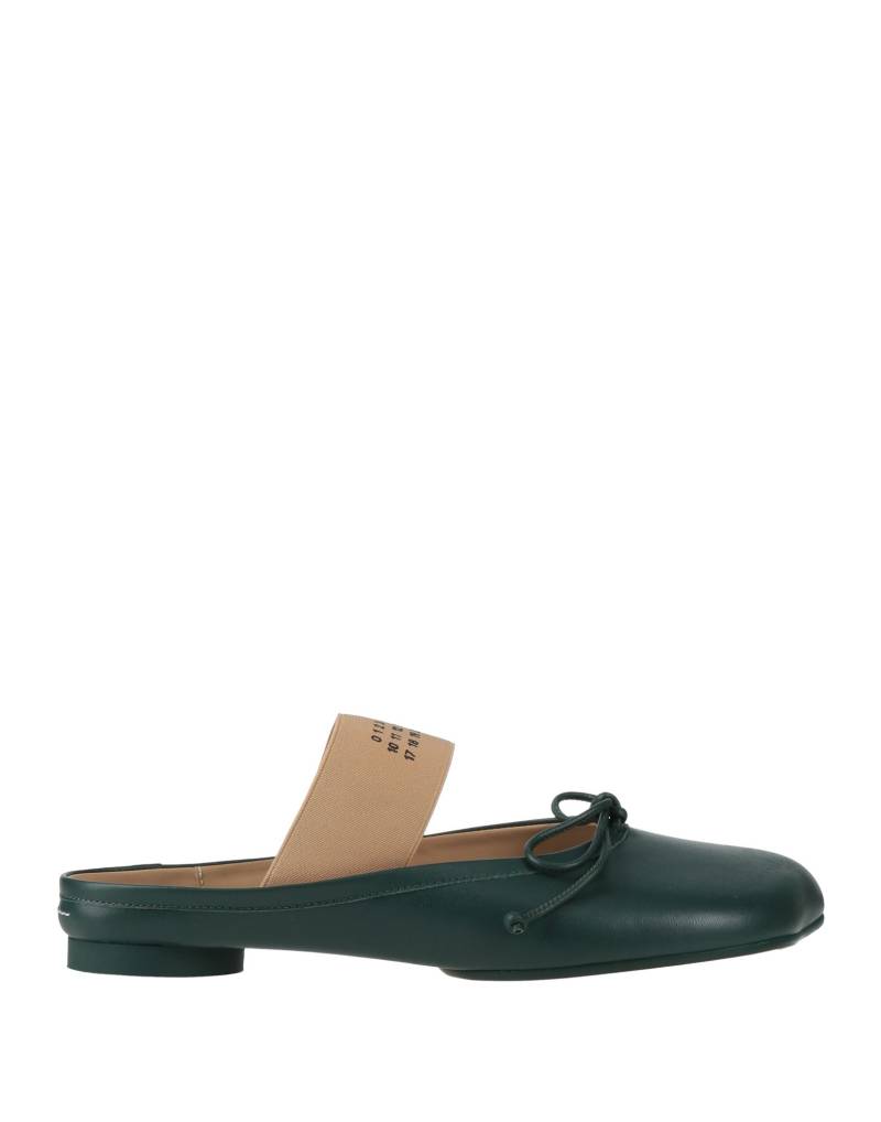 MM6 MAISON MARGIELA Mules & Clogs Damen Dunkelgrün von MM6 MAISON MARGIELA