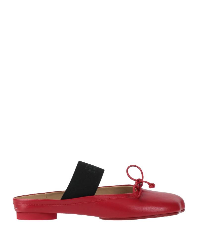 MM6 MAISON MARGIELA Mules & Clogs Damen Rot von MM6 MAISON MARGIELA