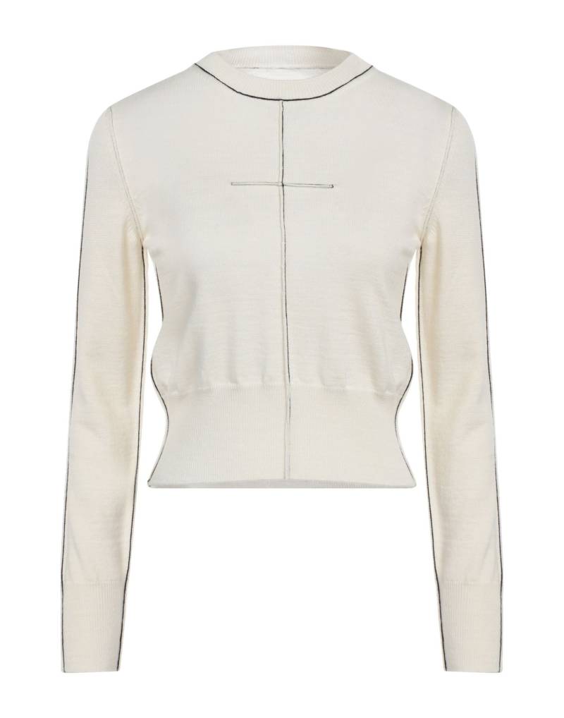 MM6 MAISON MARGIELA Pullover Damen Cremeweiß von MM6 MAISON MARGIELA