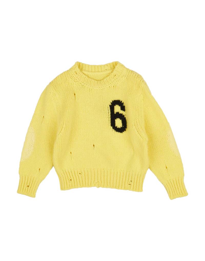 MM6 MAISON MARGIELA Pullover Kinder Gelb von MM6 MAISON MARGIELA