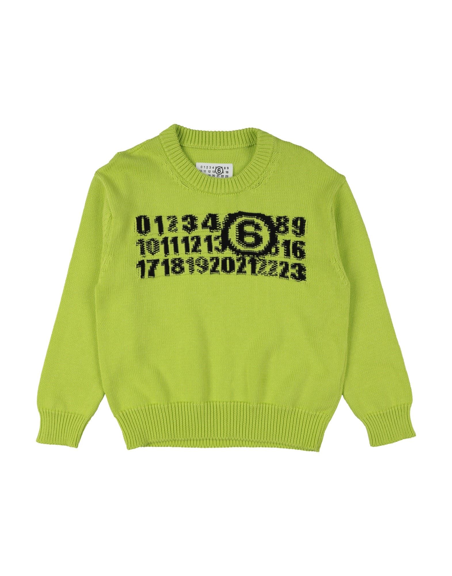 MM6 MAISON MARGIELA Pullover Kinder Limettengrün von MM6 MAISON MARGIELA