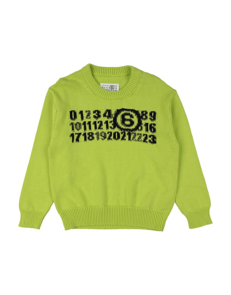 MM6 MAISON MARGIELA Pullover Kinder Limettengrün von MM6 MAISON MARGIELA