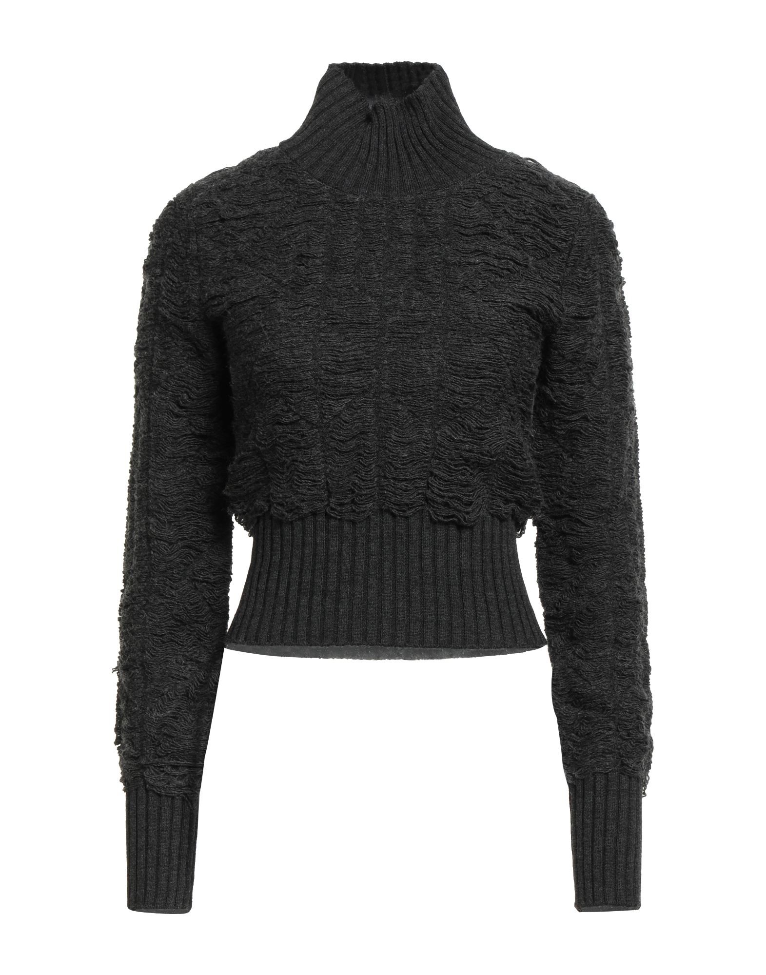 MM6 MAISON MARGIELA Rollkragenpullover Damen Braungrau MM6 MAISON MARGIELA Rollkragenpullover Damen Braungrau von MM6 MAISON MARGIELA