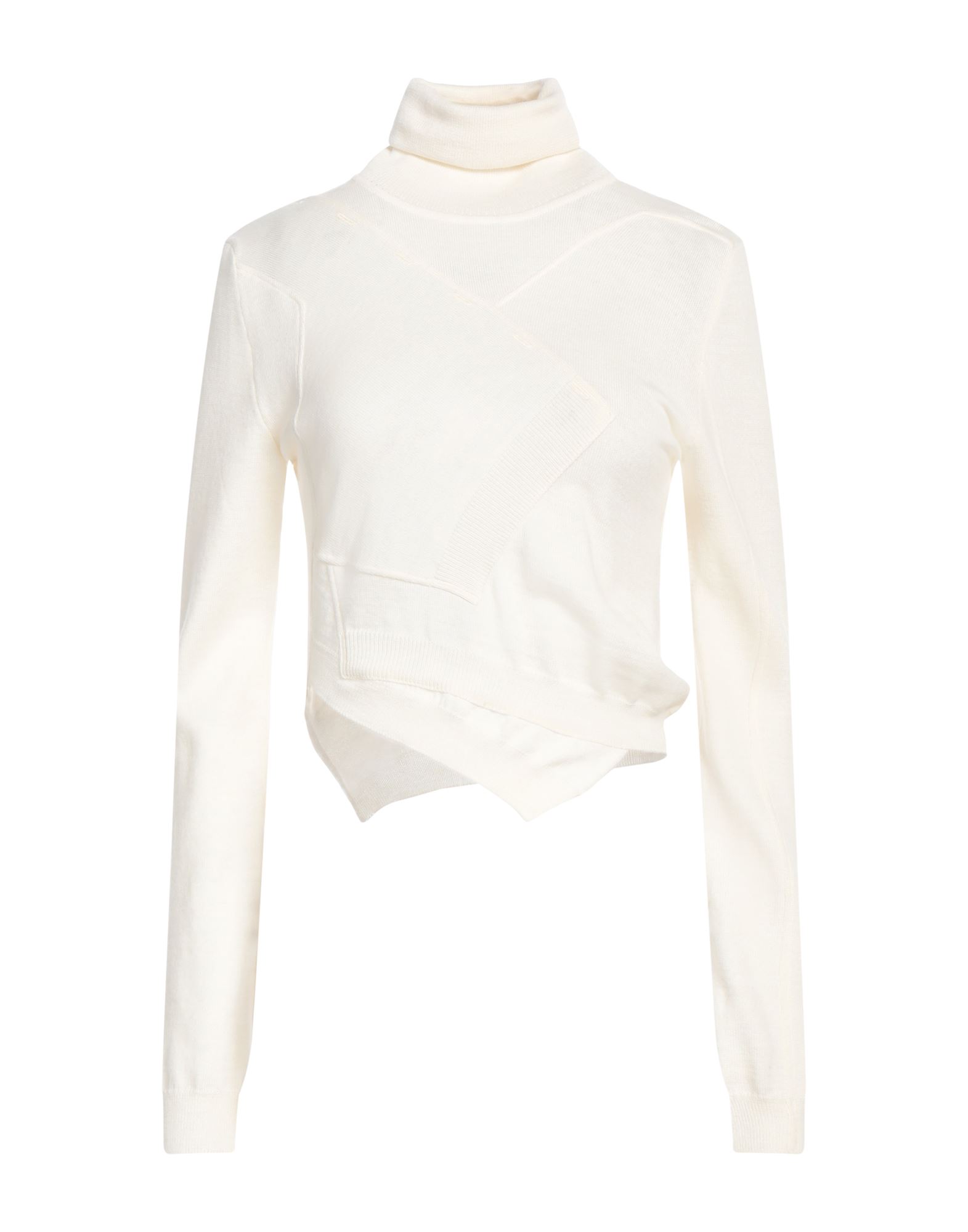 MM6 MAISON MARGIELA Rollkragenpullover Damen Elfenbein MM6 MAISON MARGIELA Rollkragenpullover Damen Elfenbein von MM6 MAISON MARGIELA