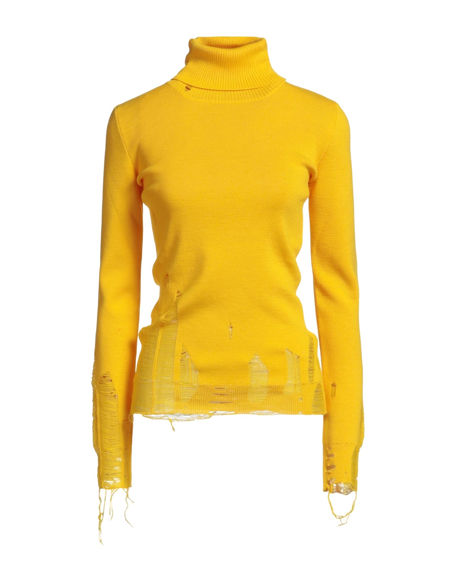 MM6 MAISON MARGIELA Rollkragenpullover Damen Gelb von MM6 MAISON MARGIELA