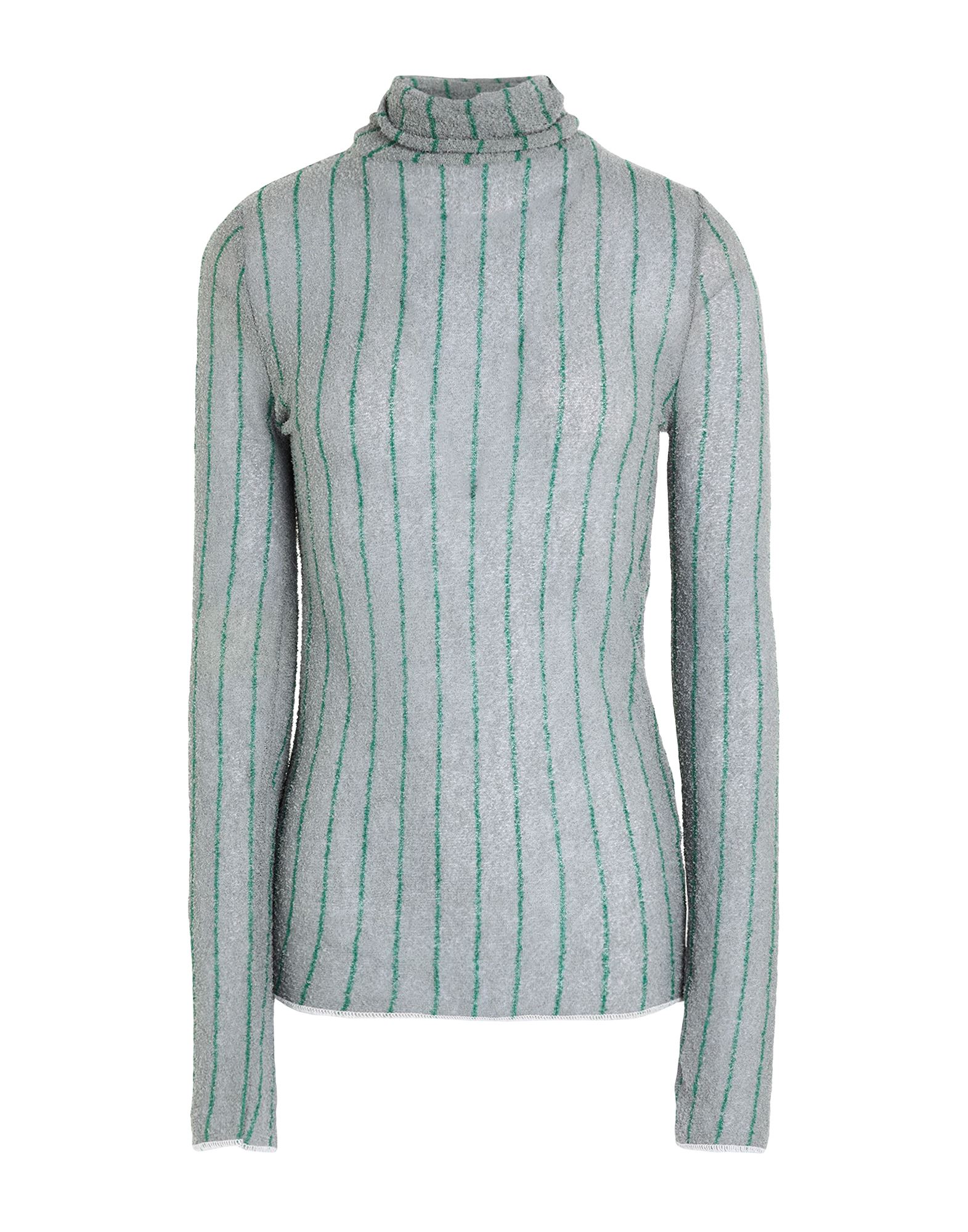 MM6 MAISON MARGIELA Rollkragenpullover Damen Grau MM6 MAISON MARGIELA Rollkragenpullover Damen Grau von MM6 MAISON MARGIELA