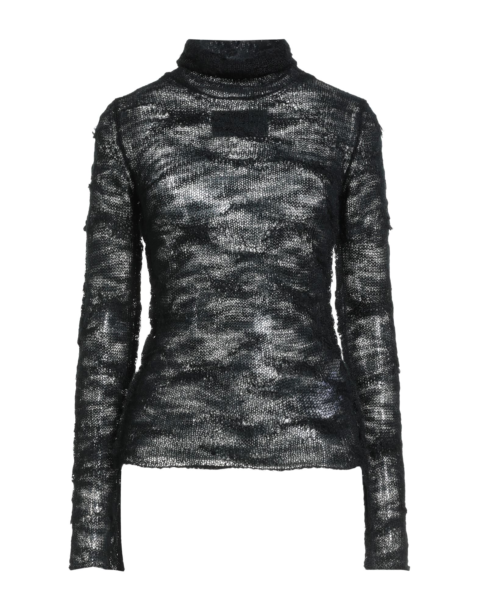 MM6 MAISON MARGIELA Rollkragenpullover Damen Schwarz von MM6 MAISON MARGIELA