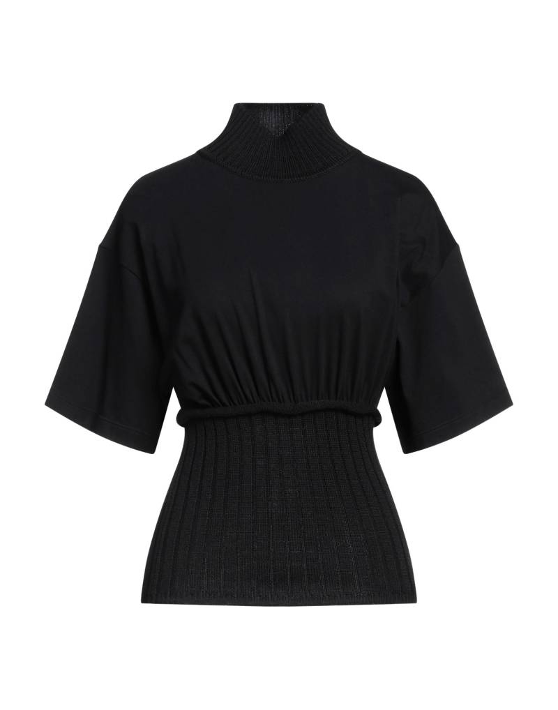 MM6 MAISON MARGIELA Rollkragenpullover Damen Schwarz von MM6 MAISON MARGIELA