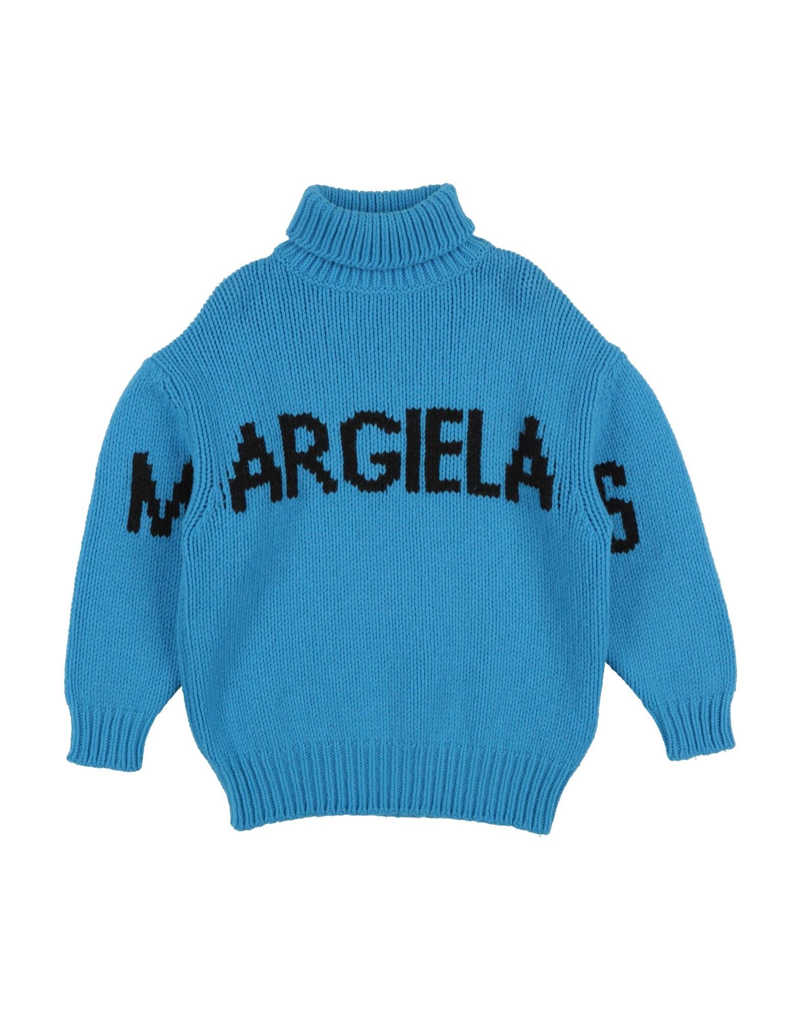 MM6 MAISON MARGIELA Rollkragenpullover Kinder Azurblau MM6 MAISON MARGIELA Rollkragenpullover Kinder Azurblau von MM6 MAISON MARGIELA