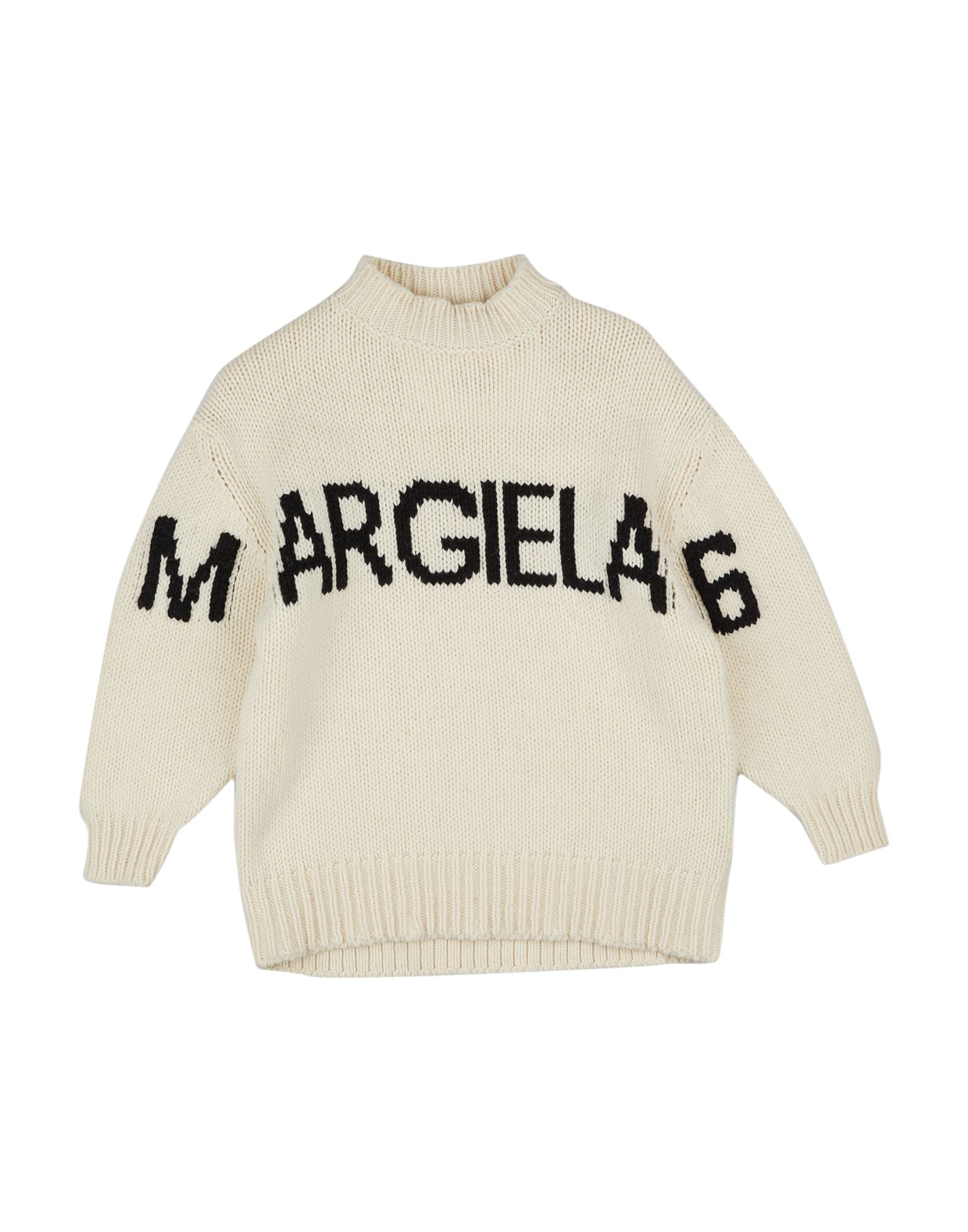 MM6 MAISON MARGIELA Rollkragenpullover Kinder Elfenbein MM6 MAISON MARGIELA Rollkragenpullover Kinder Elfenbein von MM6 MAISON MARGIELA